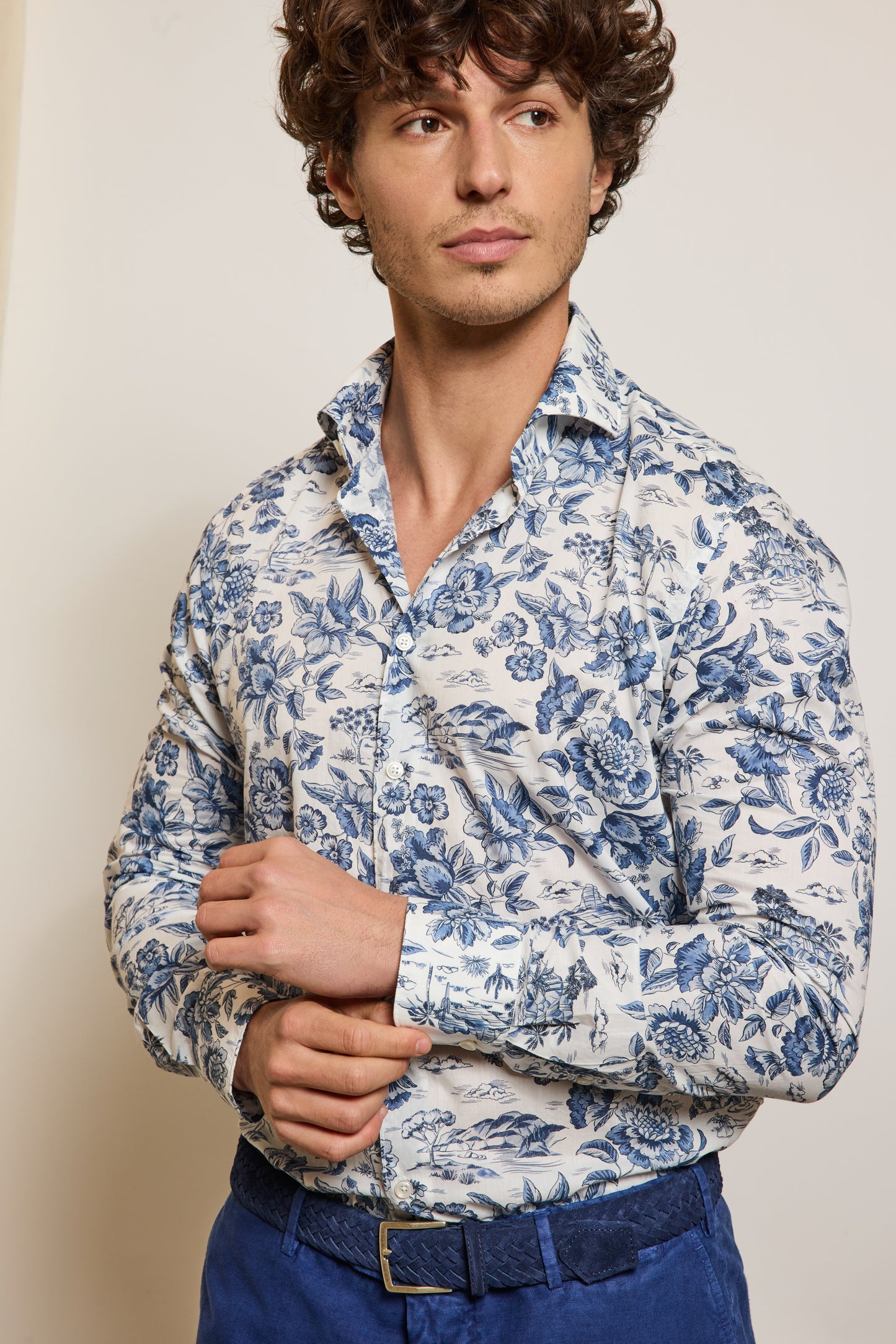 CHEMISE LIBERTY MARINE