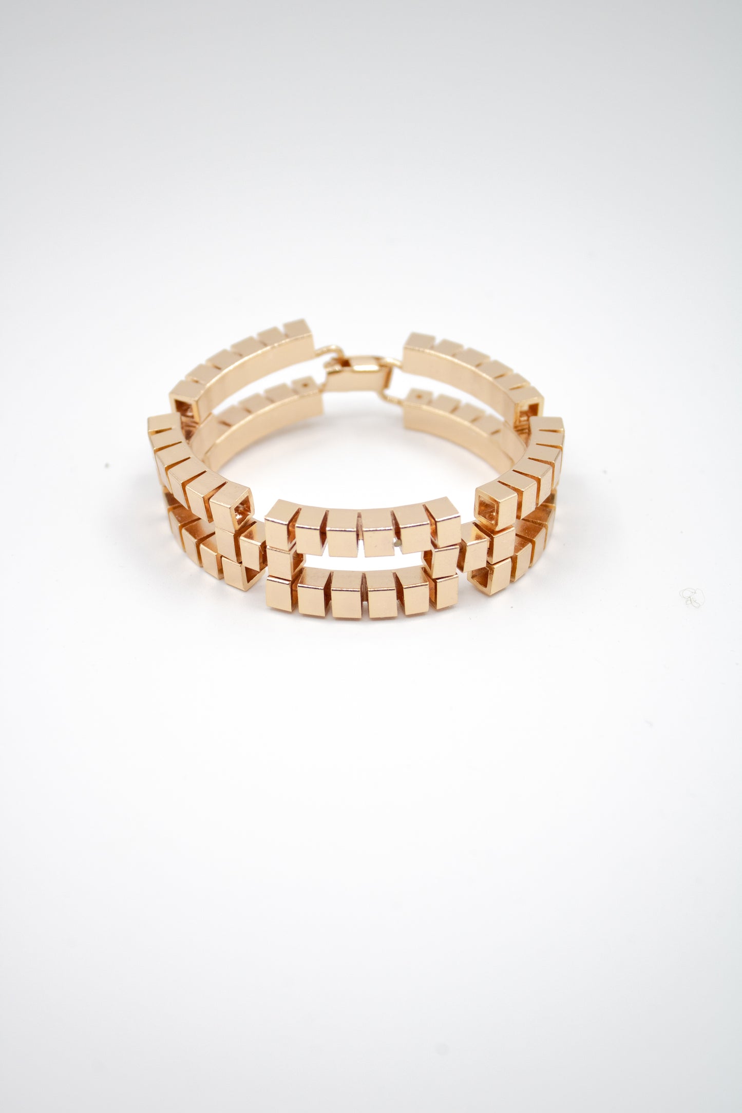 BRICKS BRACELET GOLD