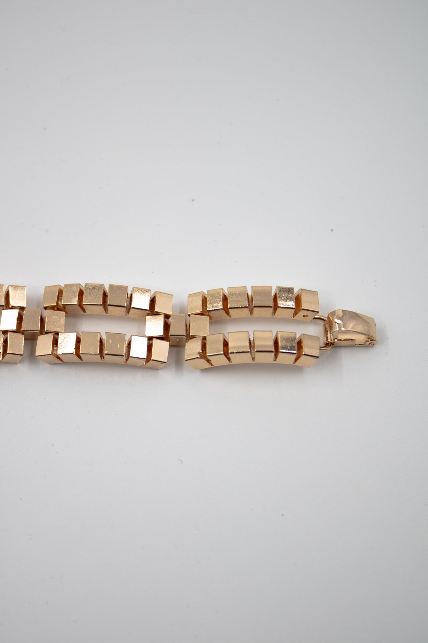 BRICKS BRACELET GOLD