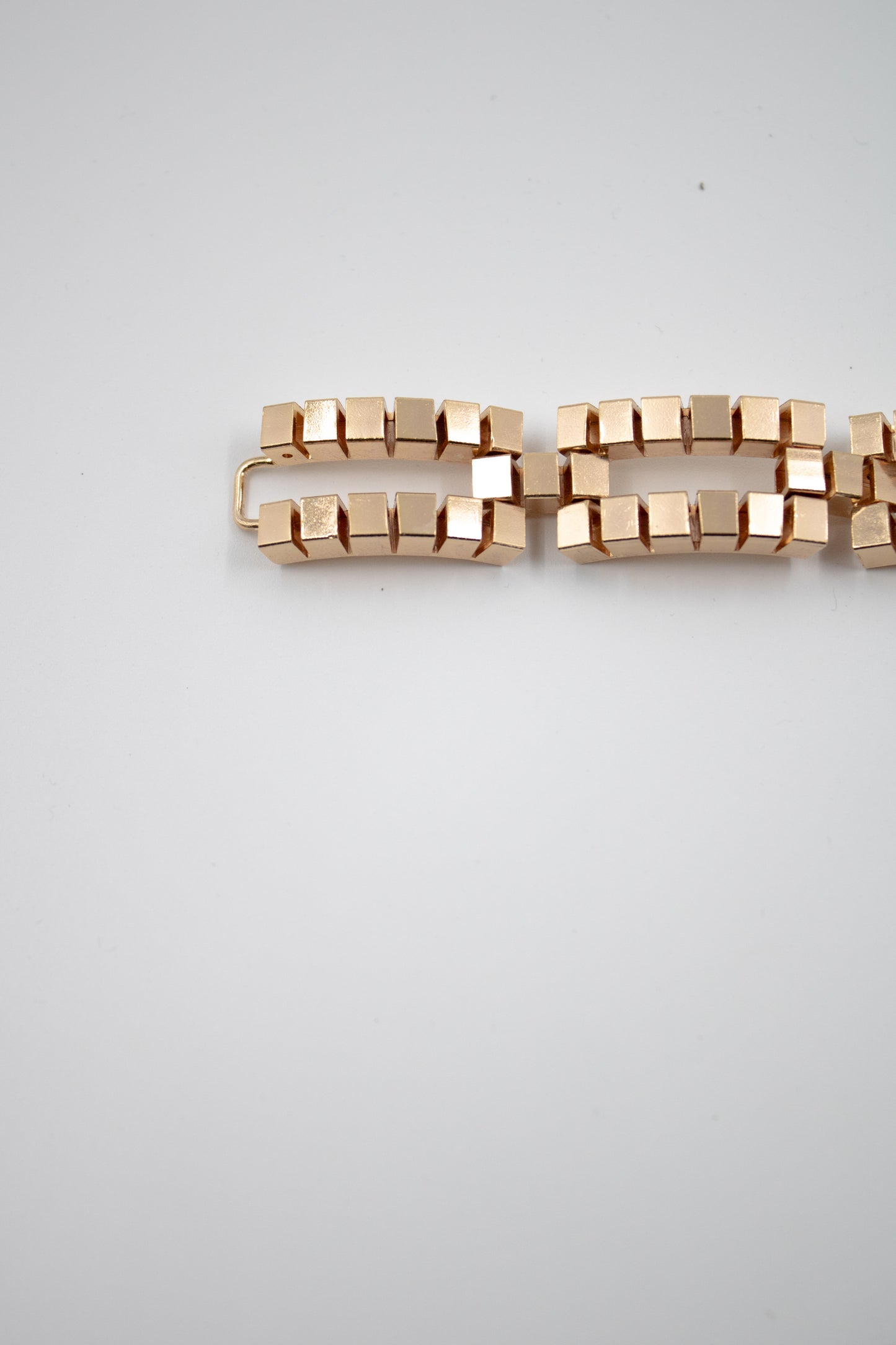 BRICKS BRACELET GOLD
