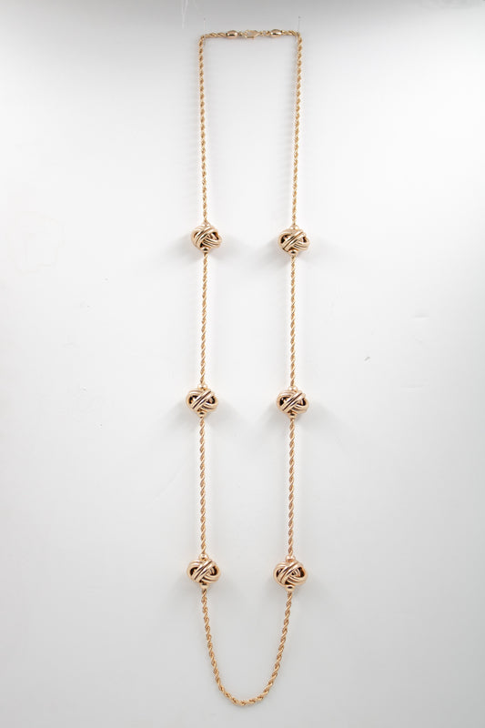 SPHERES CHAIN GOLD