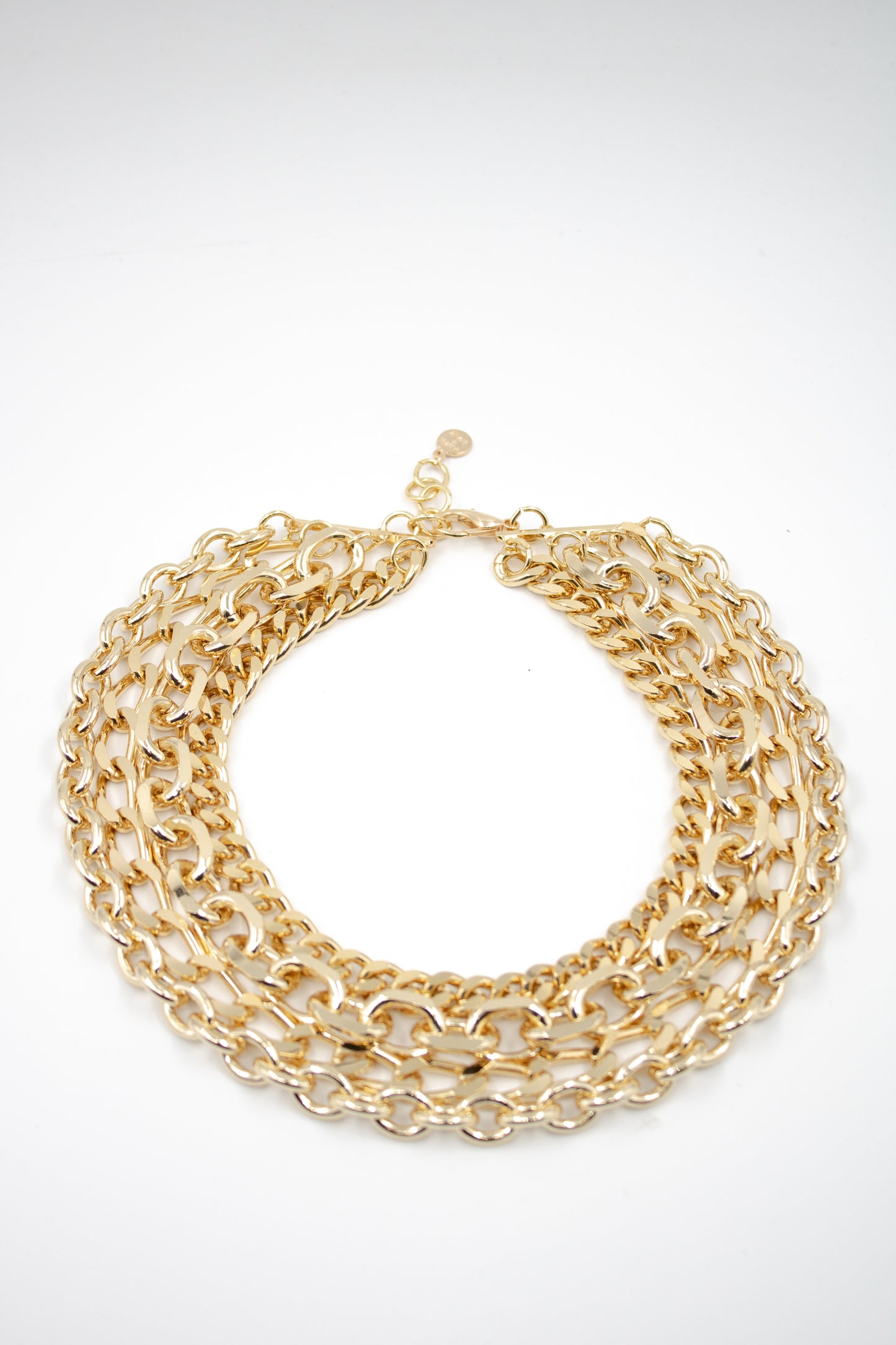 MULTI CHAINS NECKLACE GOLD