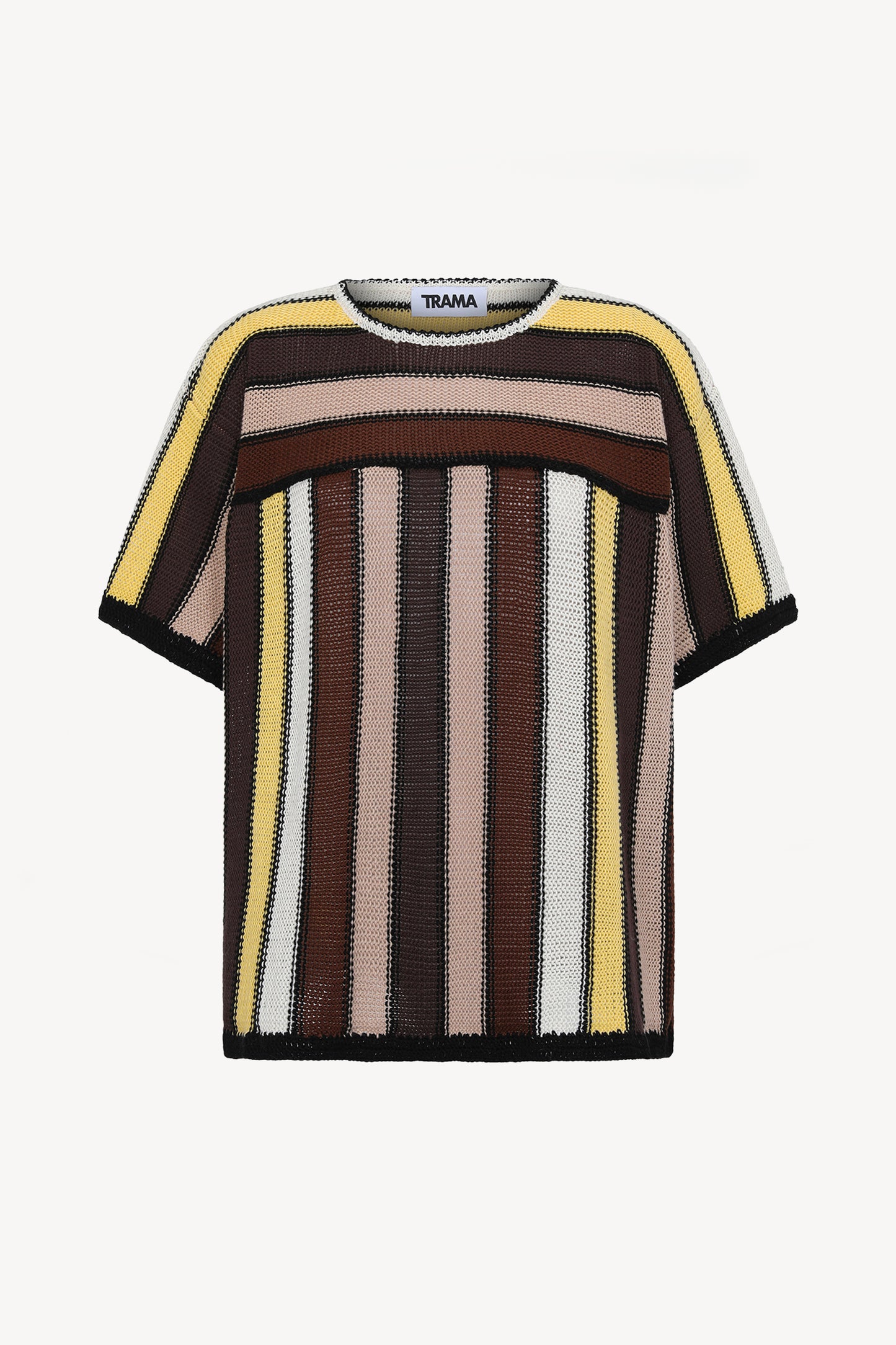 T-SHIRT RAYÉ JAUNE