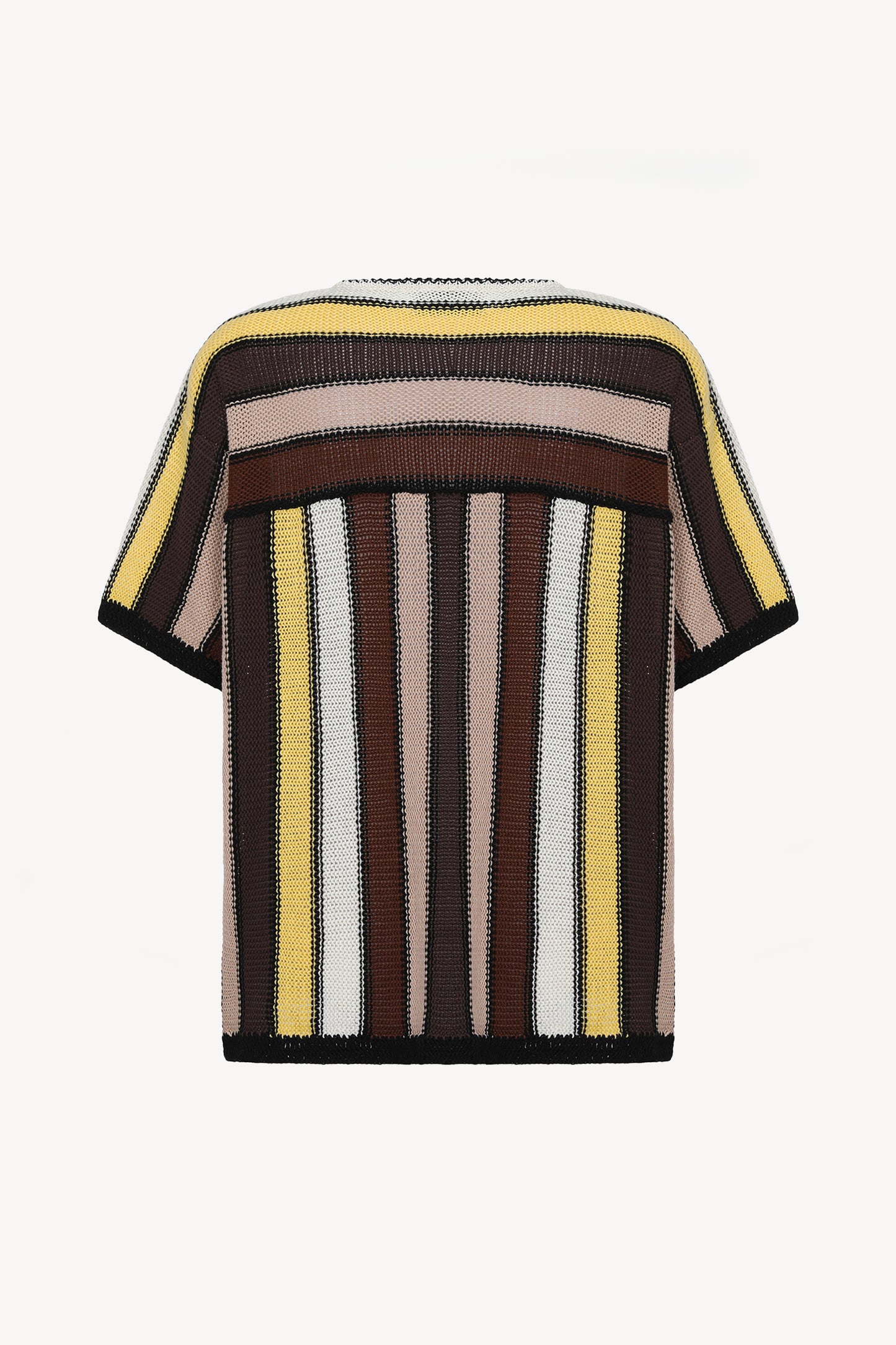 T-SHIRT RAYÉ JAUNE