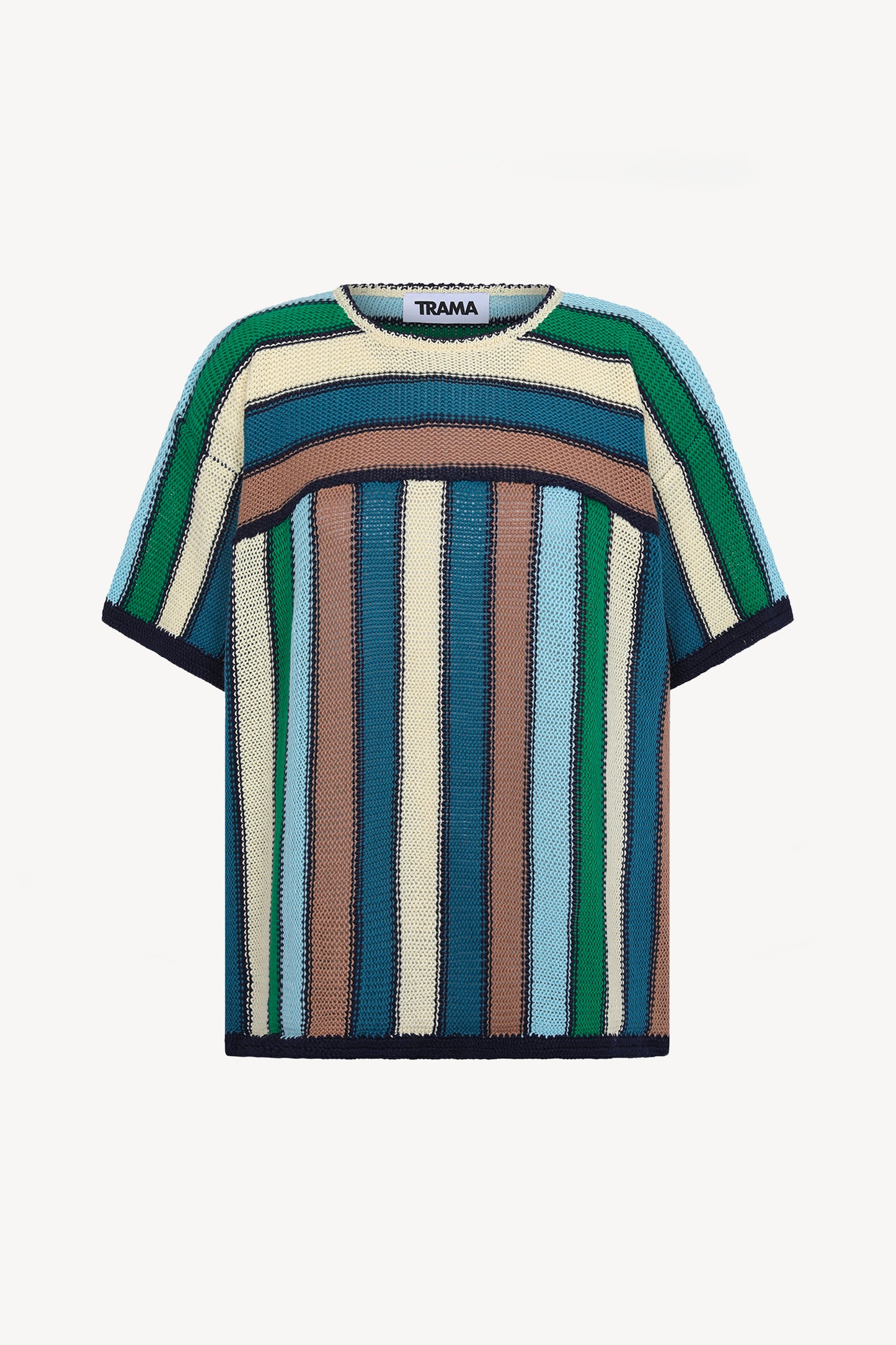 STRIPED T-SHIRT GREEN