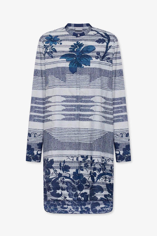 ROBE POLO BLEUE