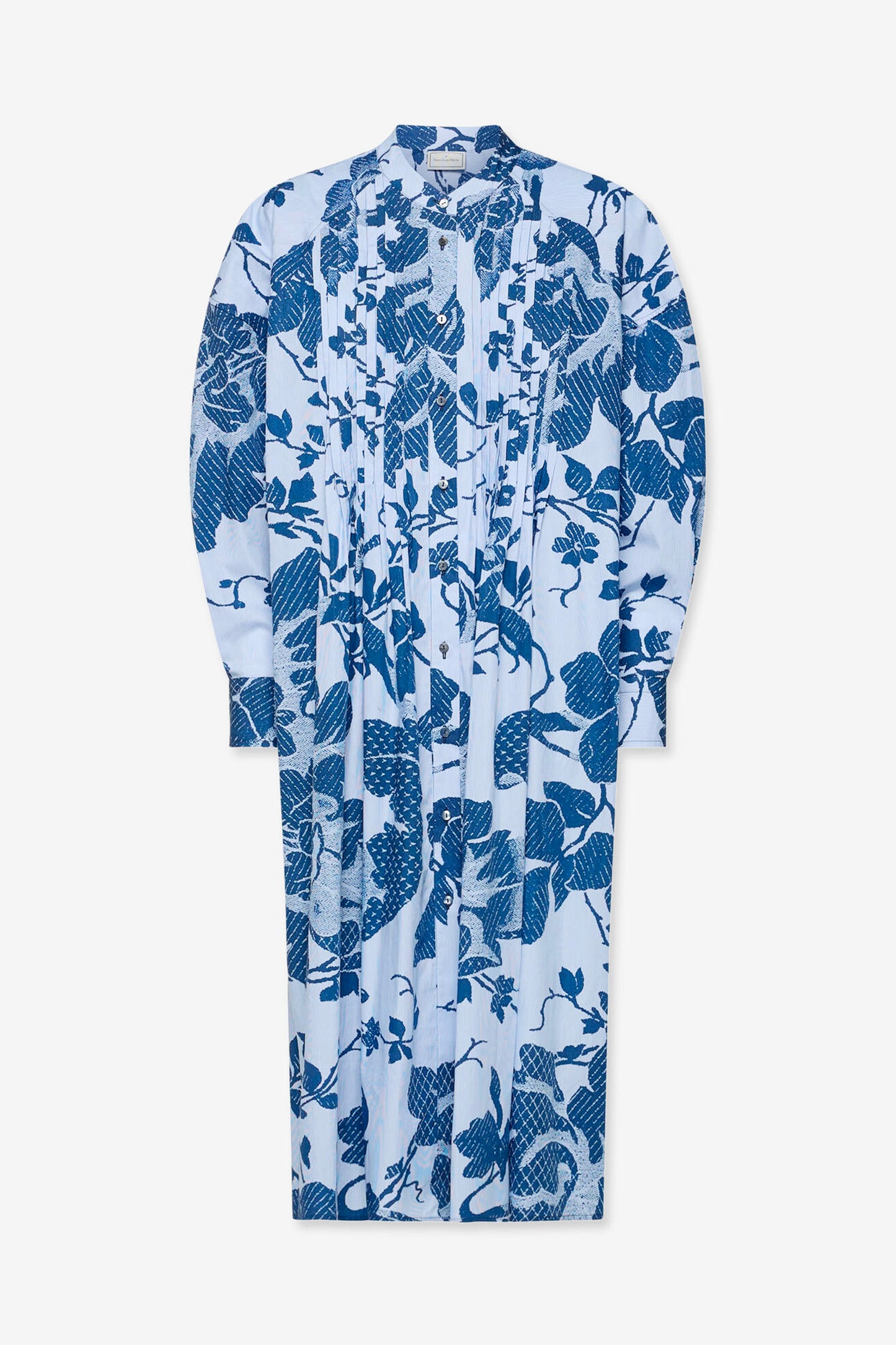 ROBE PLASTRON BLEUE