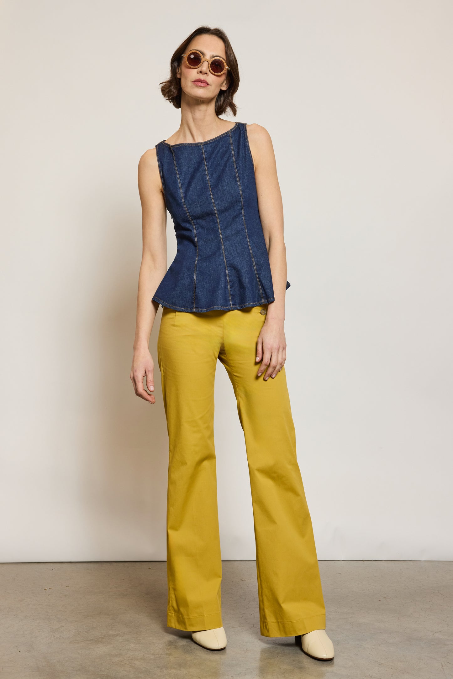 DENIM TOP BLUE