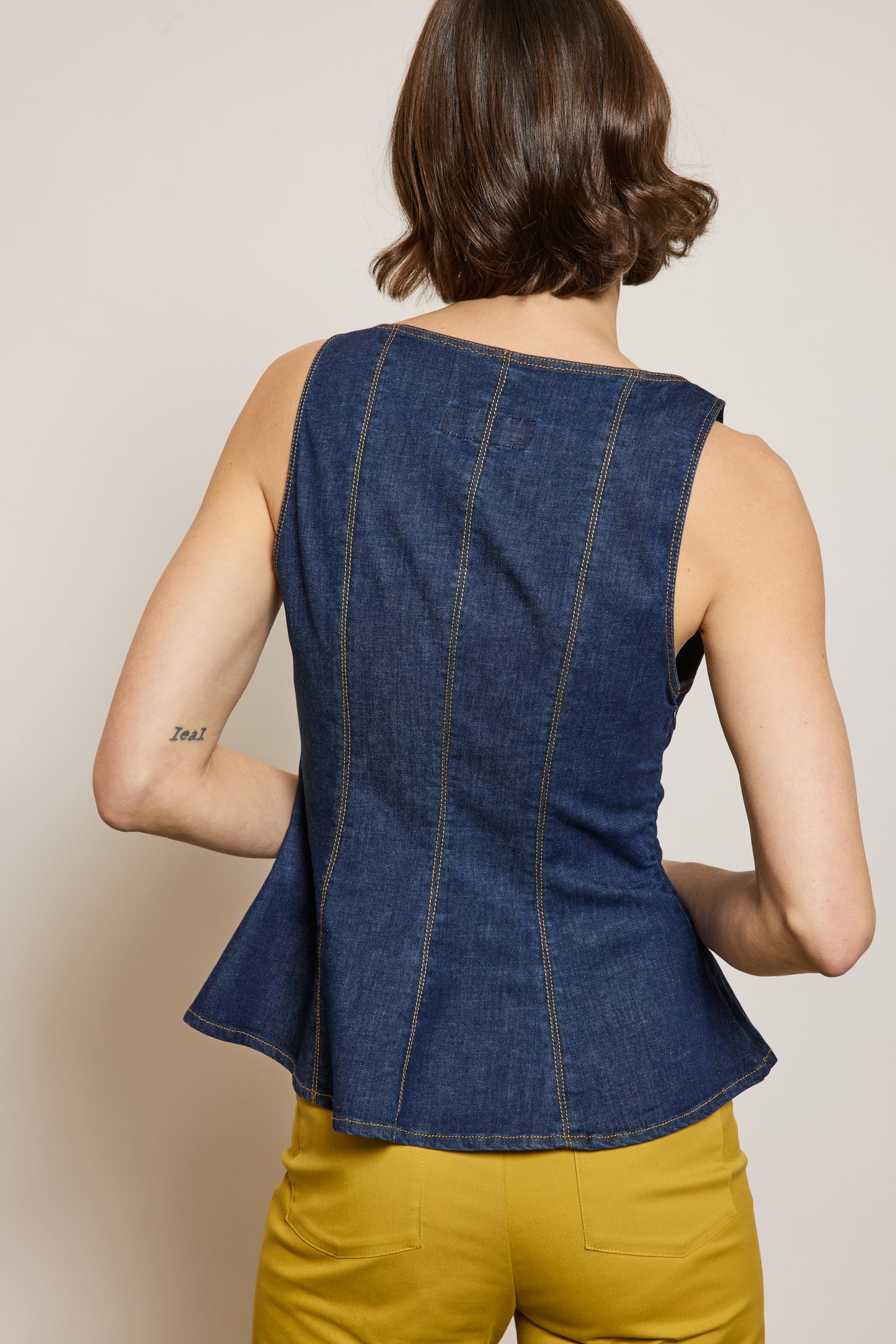 DENIM TOP BLUE