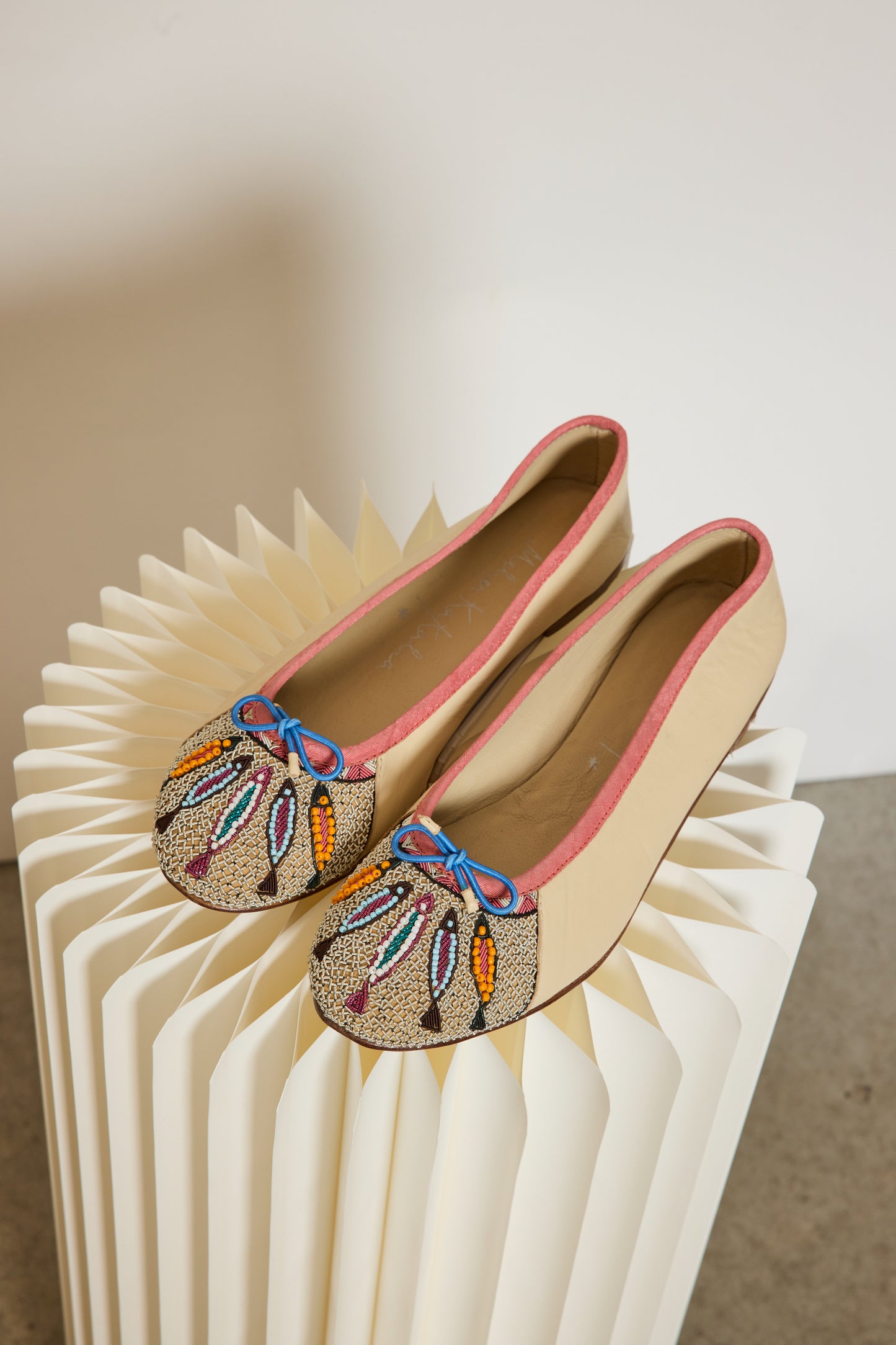 FISH BALLERINAS WHITE