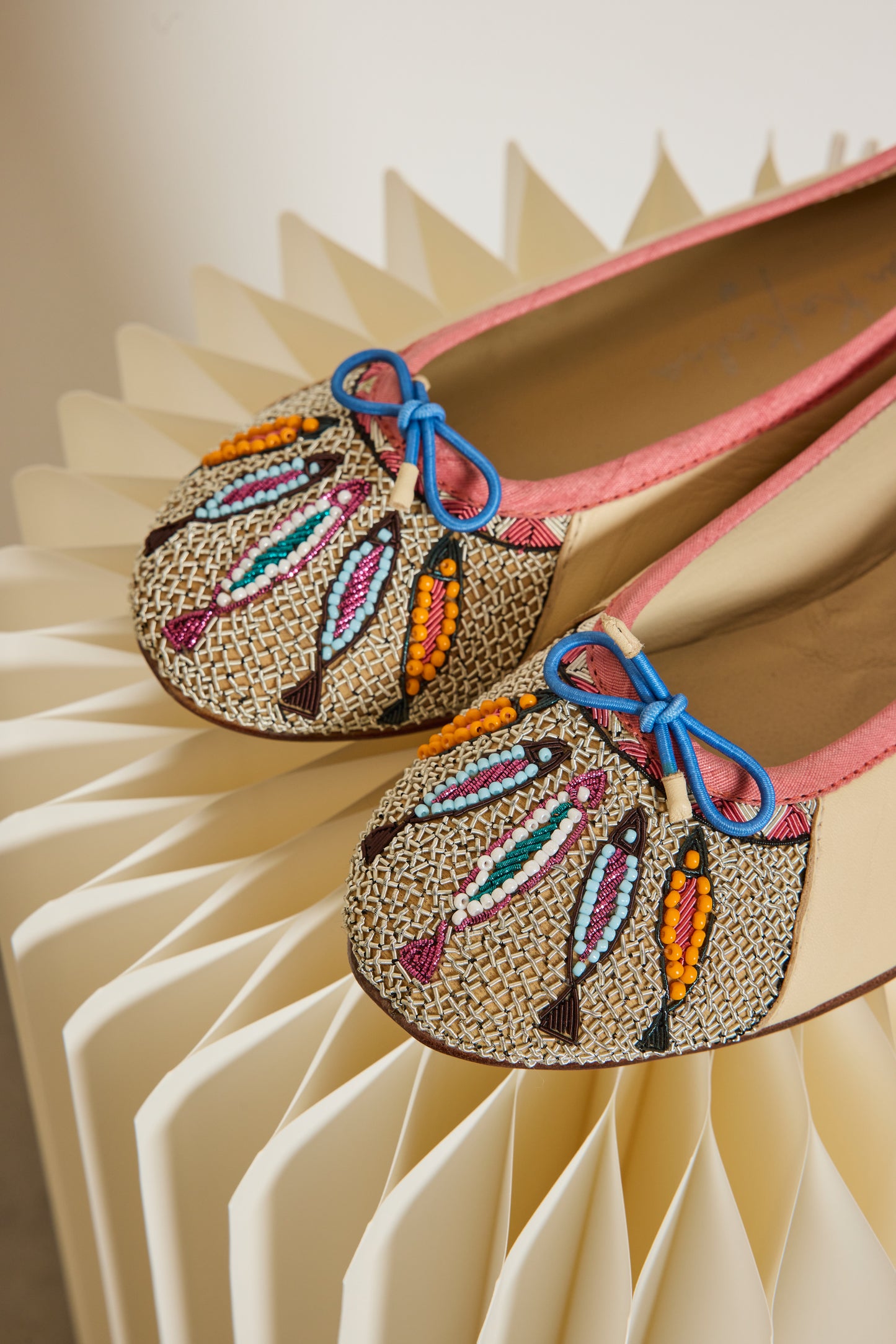 FISH BALLERINAS WHITE