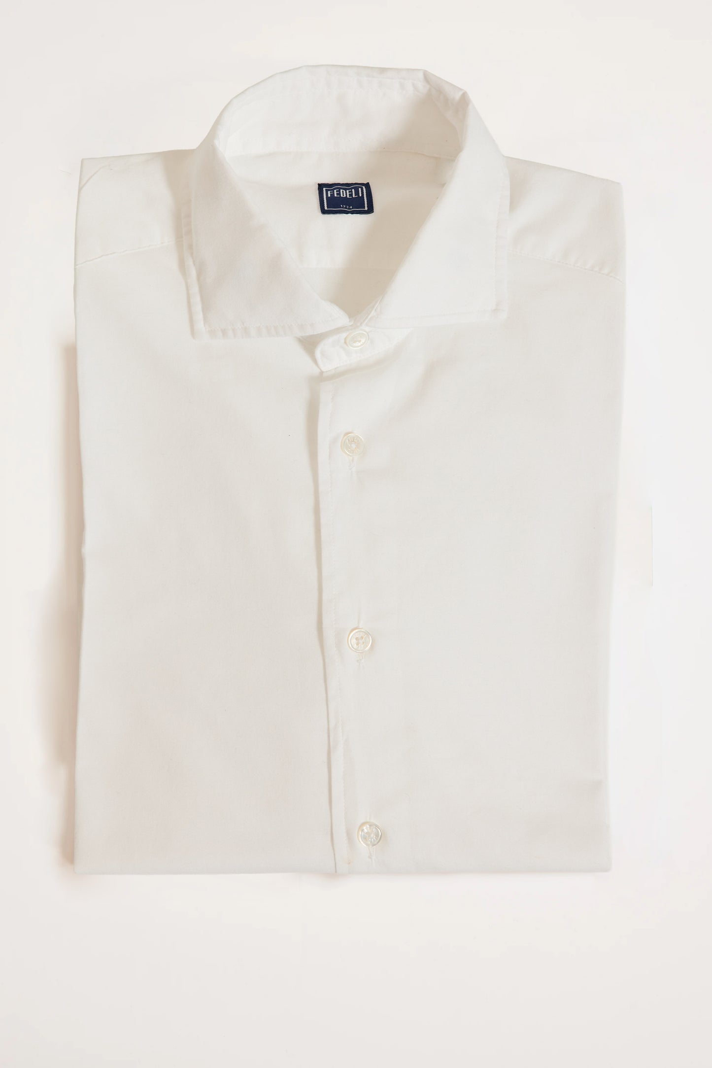 CHEMISE EN VOILE DE COTON BLANCHE