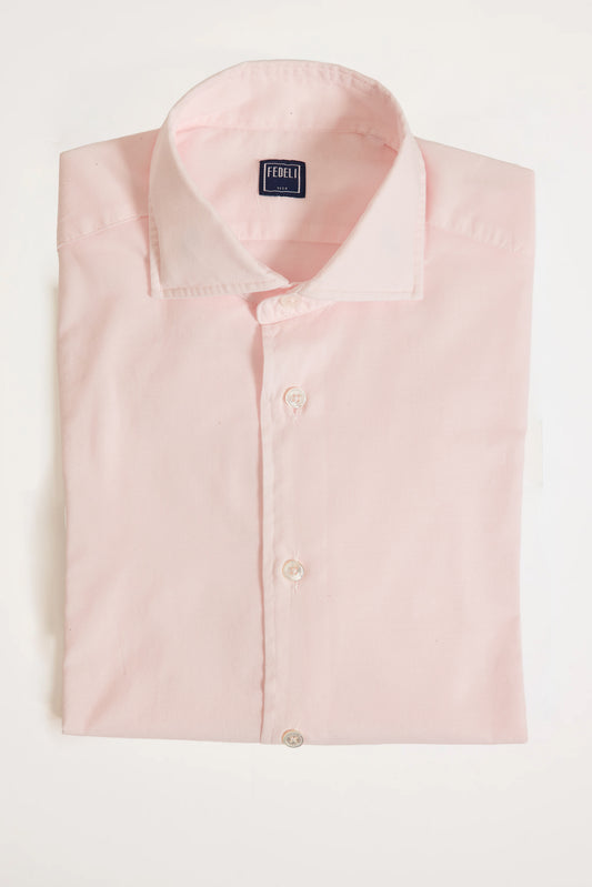 CHEMISE EN VOILE DE COTON ROSE