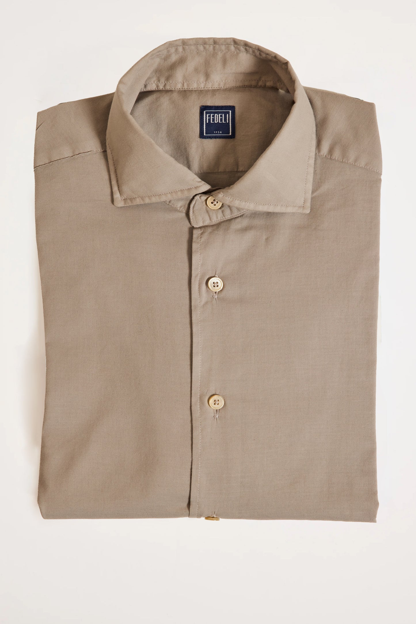 CHEMISE EN VOILE DE COTON TOURTEREL