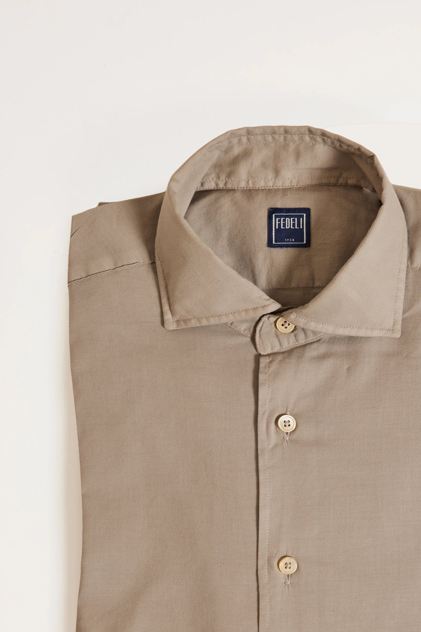 CHEMISE EN VOILE DE COTON TOURTEREL