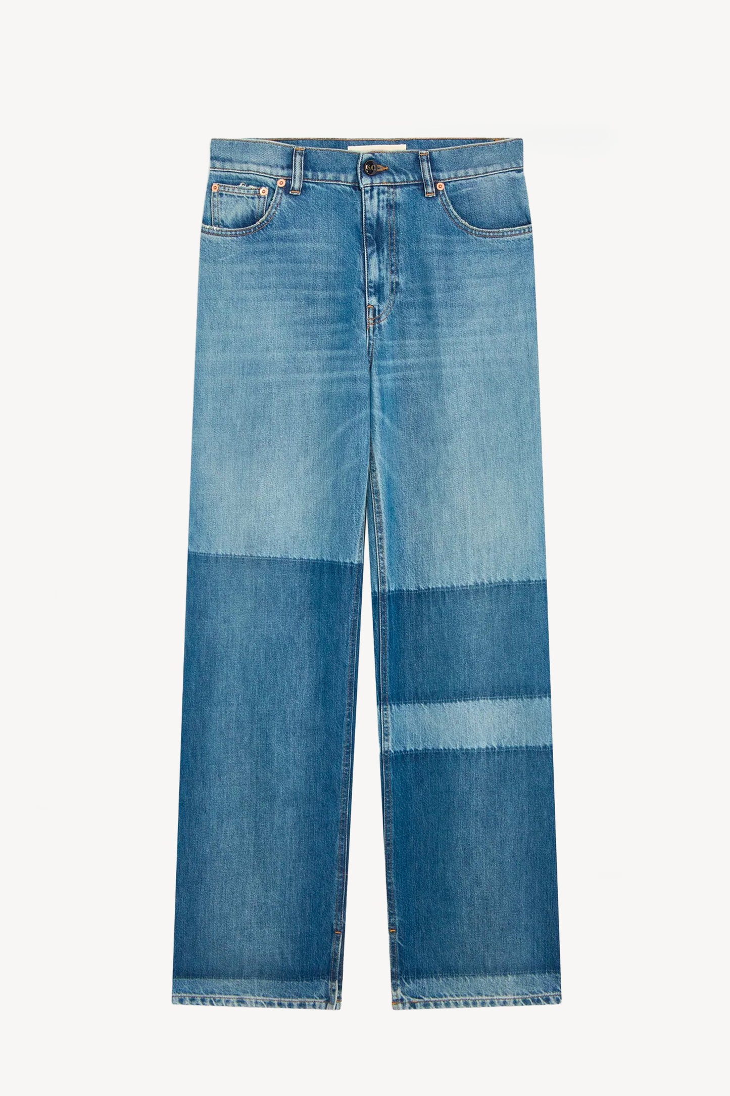 JEAN PATCH BLEUS