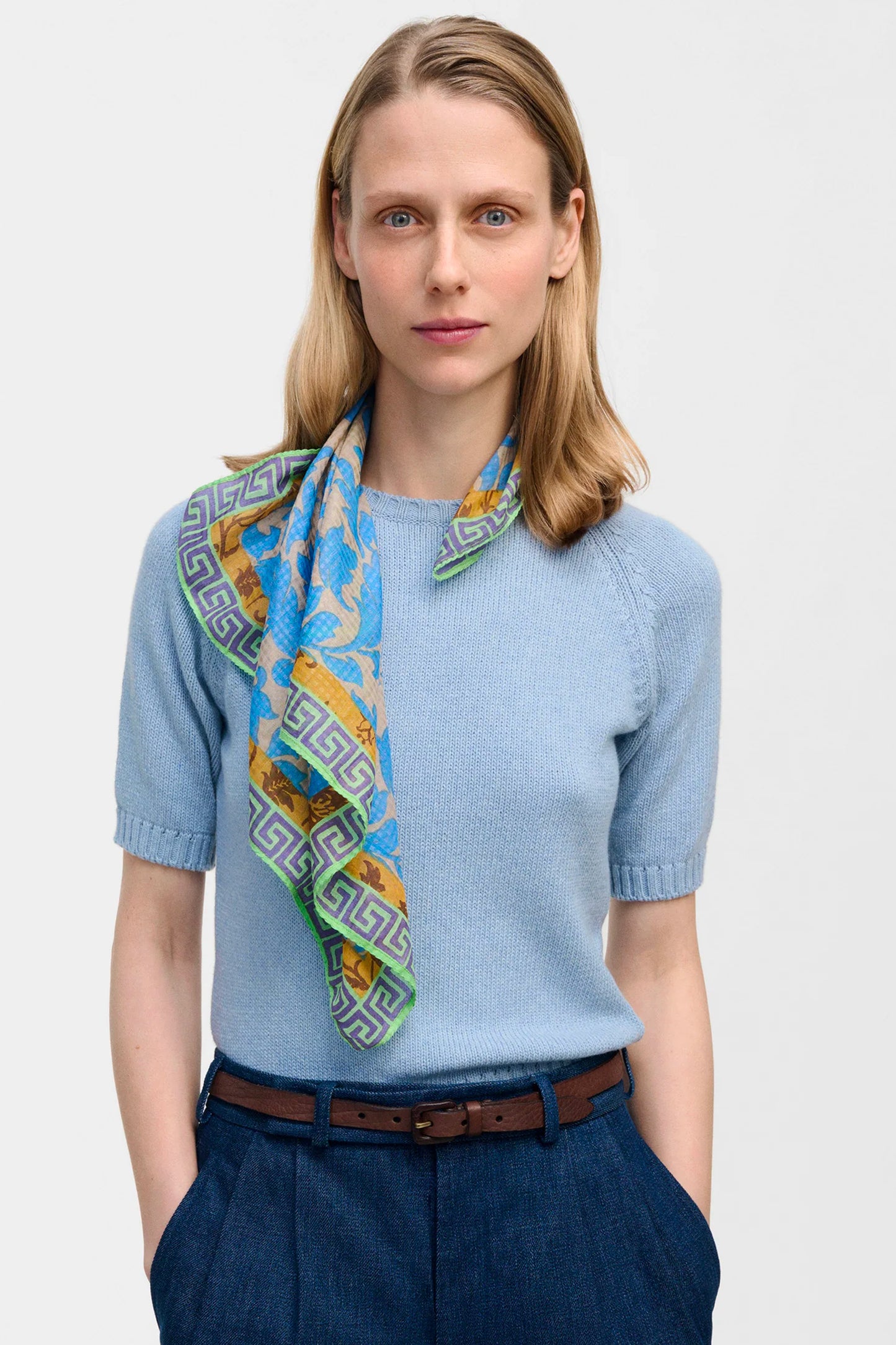 BANDANA VOLUTE BLUE