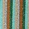 PANTALON LUREX RAYURES VERT