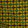 PRINTED VELVET PANTS GREEN
