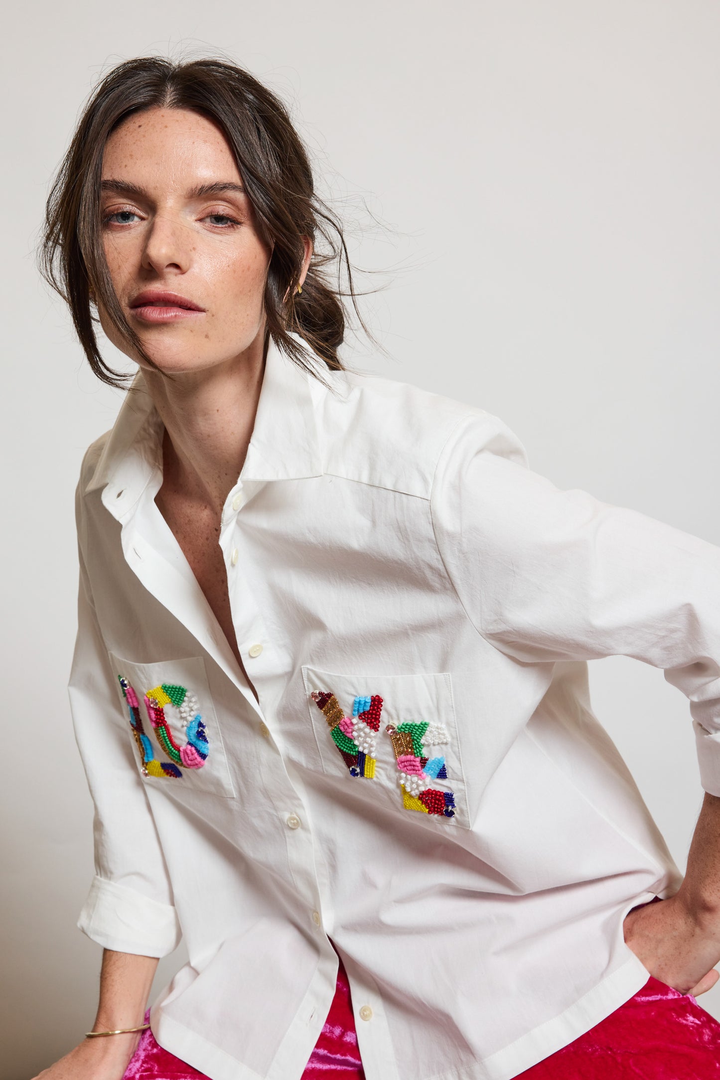 L.O.V.E SHIRT WHITE