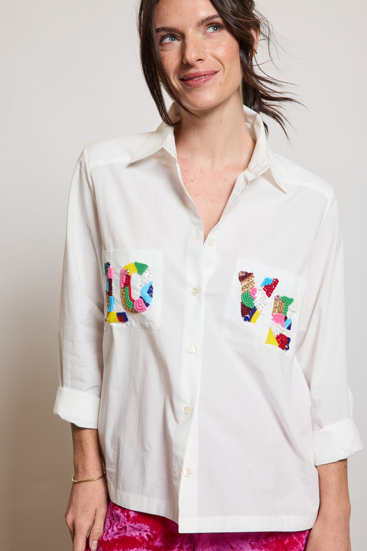 L.O.V.E SHIRT WHITE