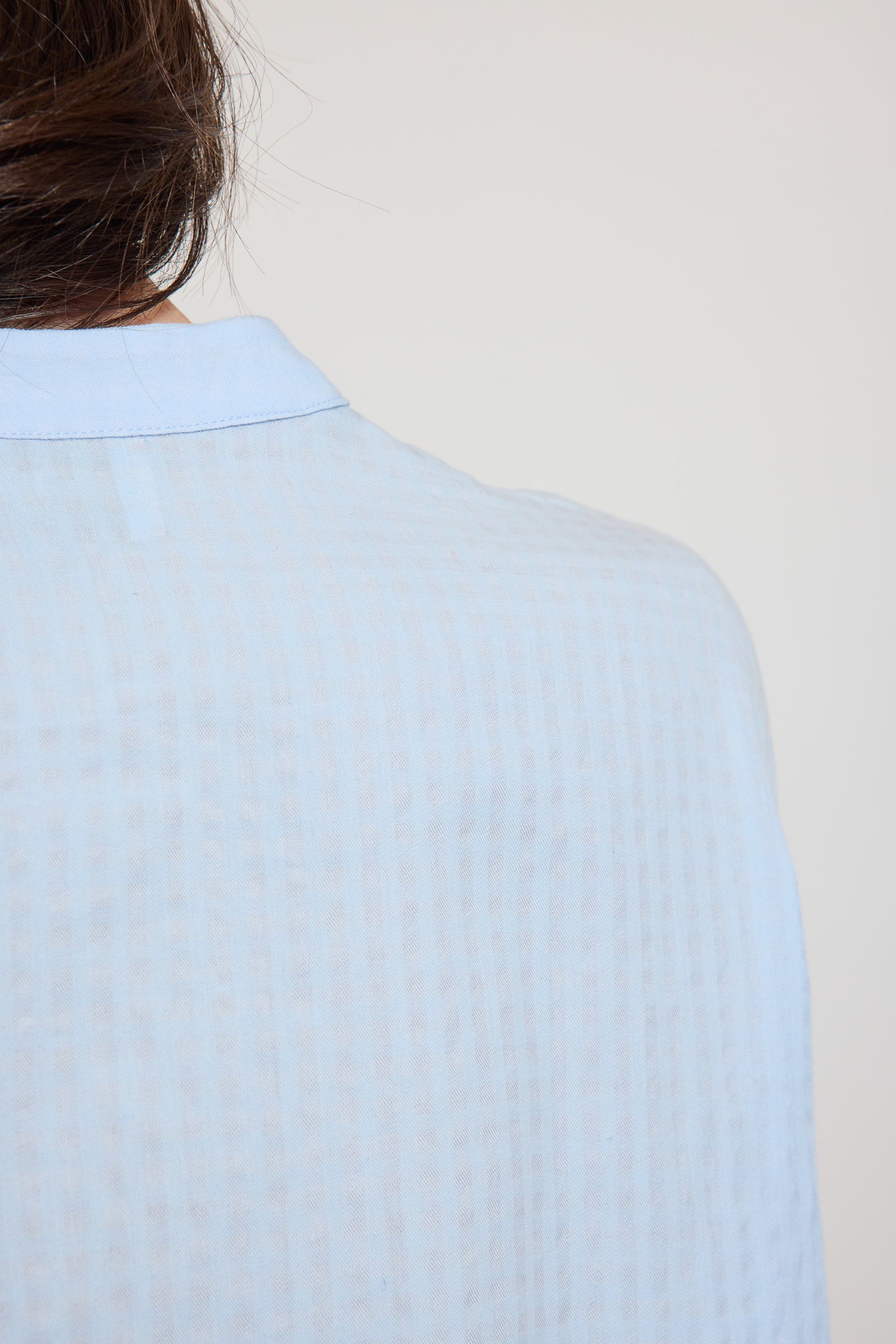 EMBROIDERED SHIRT SKY