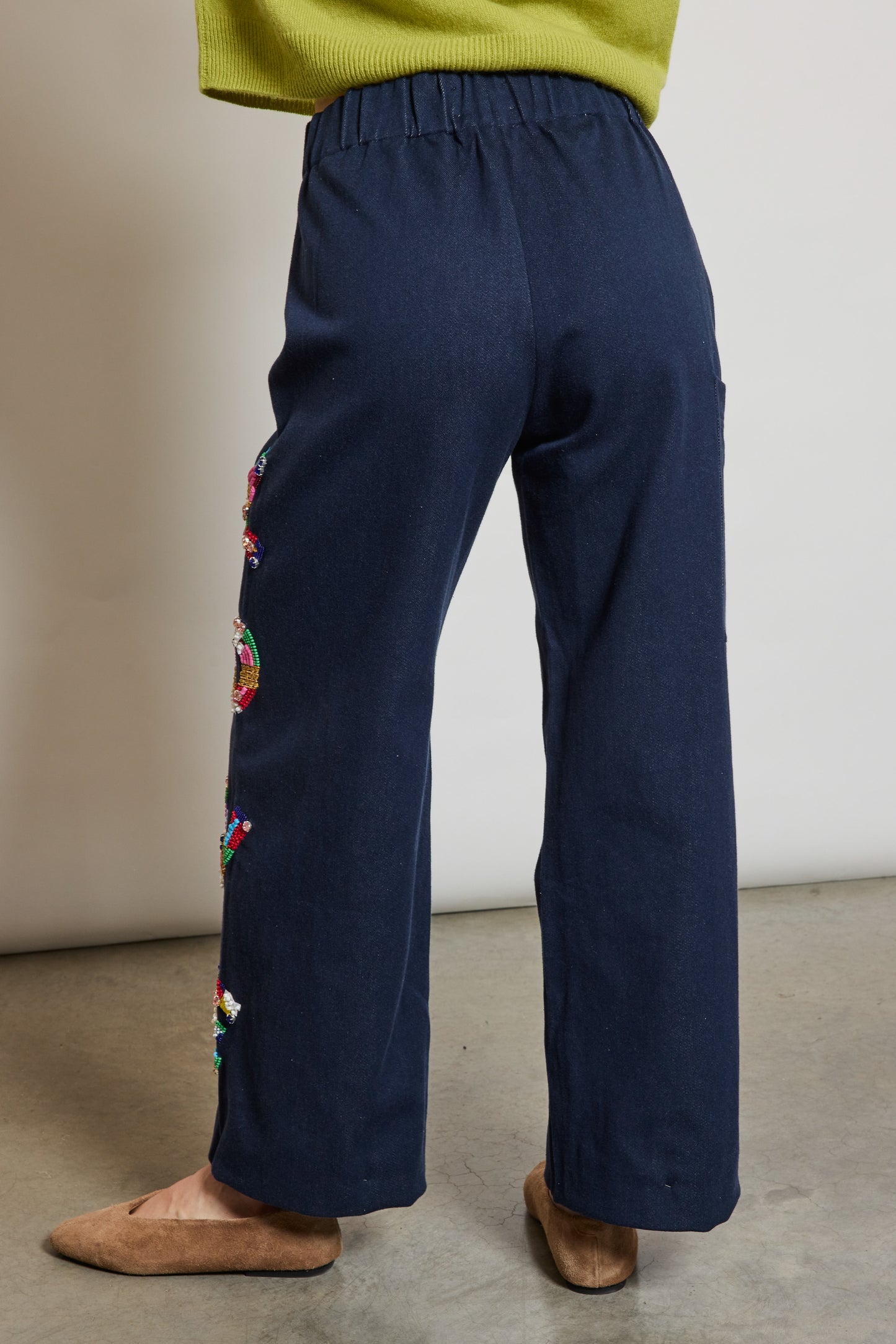 L.O.V.E PANTS BLUE