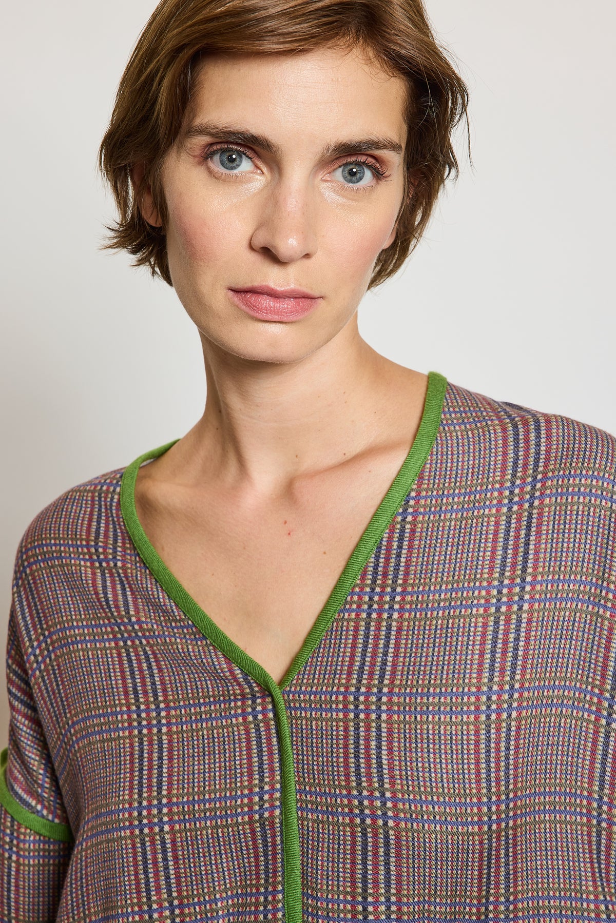 SLIK AND WOOL SWEATER GREEN