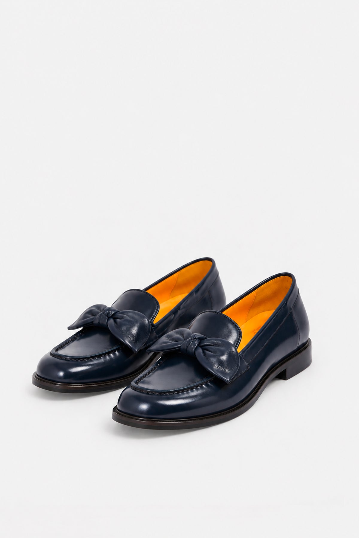 KNOTTED LOAFERS NAVY