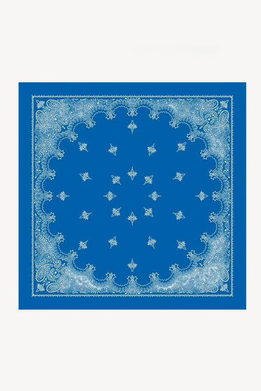 BANDANA EN LAINE INDIGO