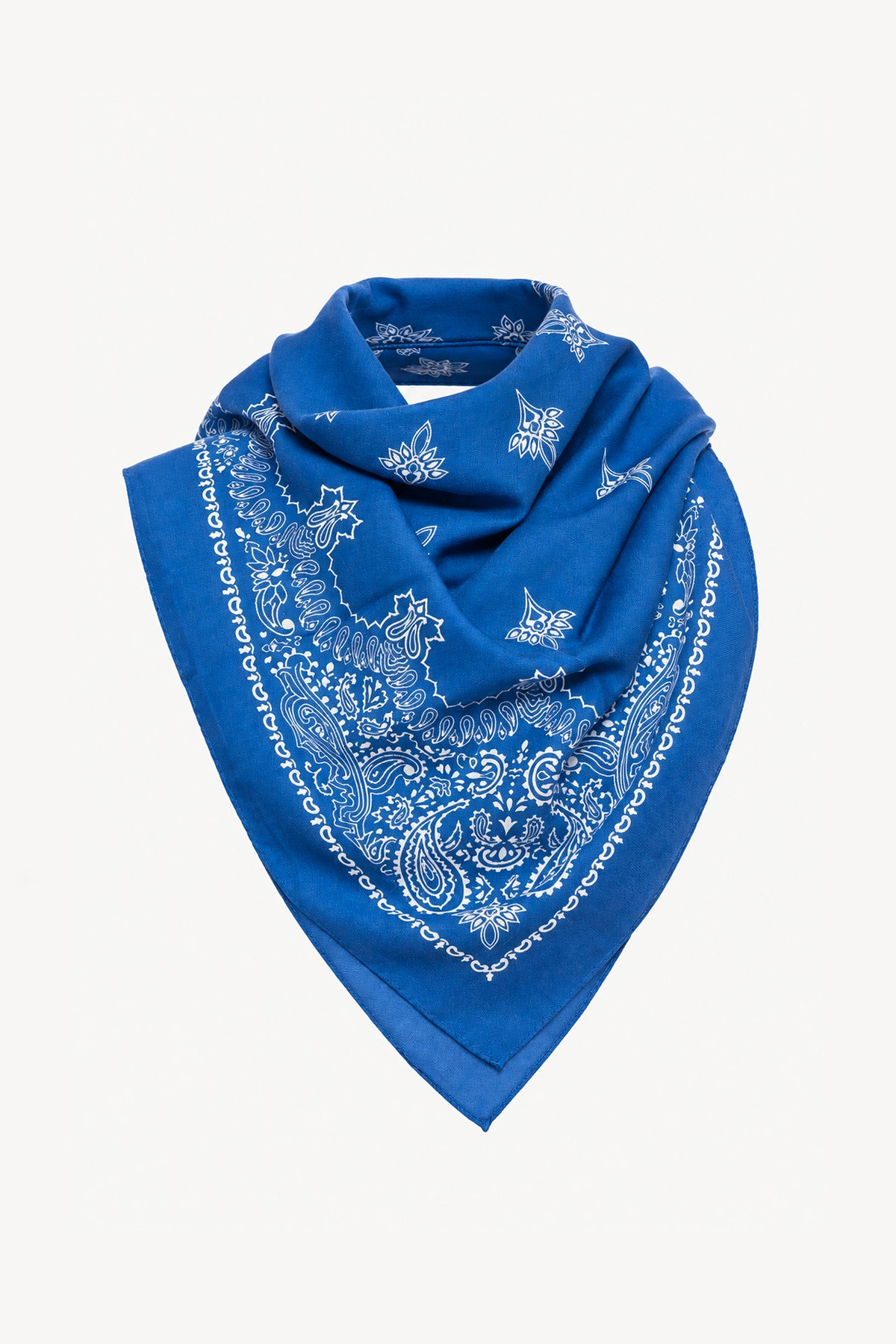 BANDANA EN LAINE INDIGO