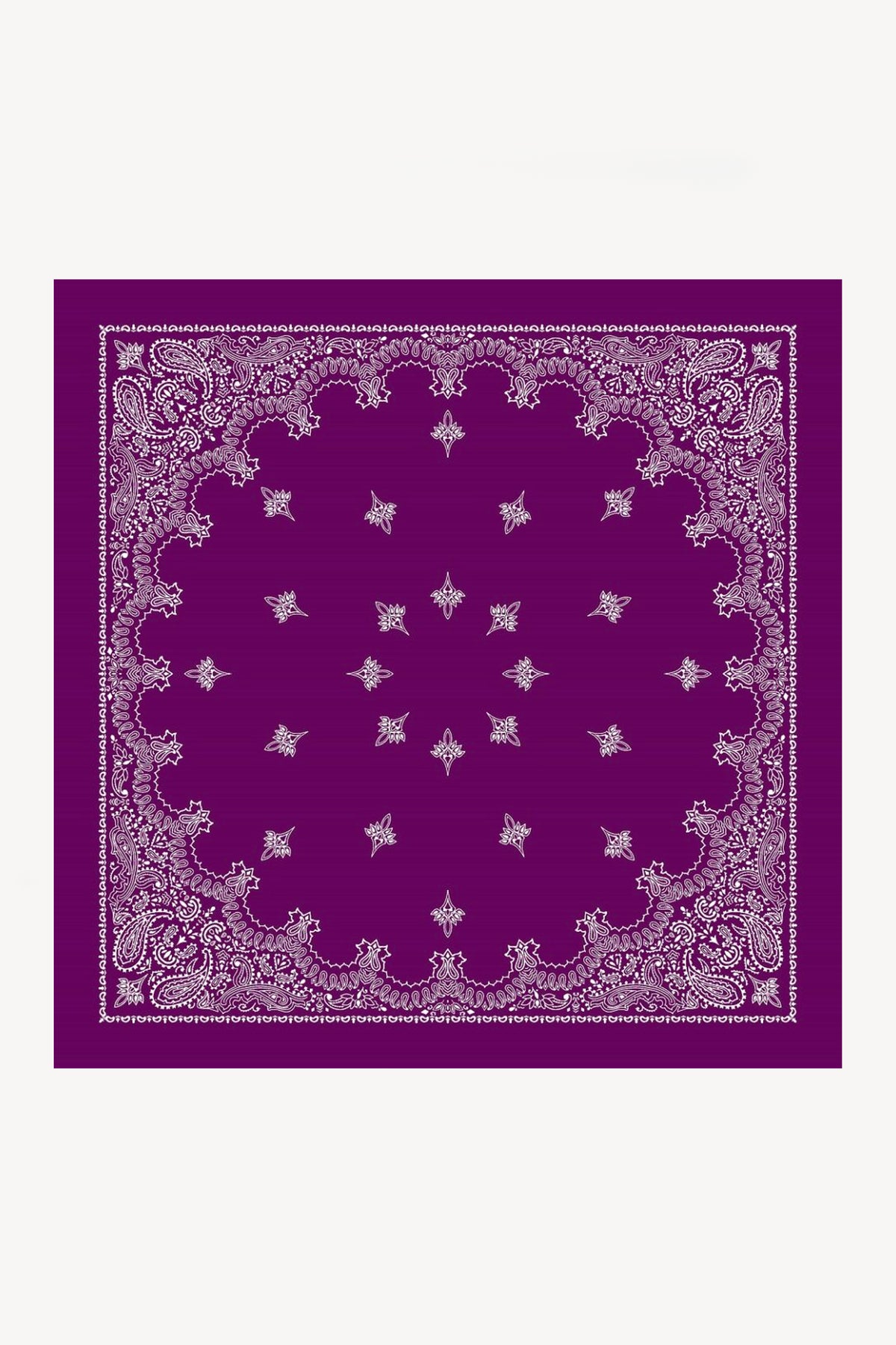 BANDANA EN LAINE VIOLET