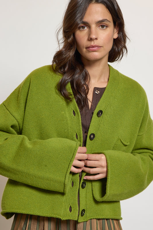 CARDIGAN GREEN