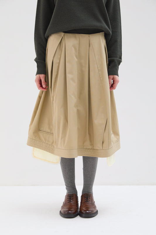 SKIRT BEIGE