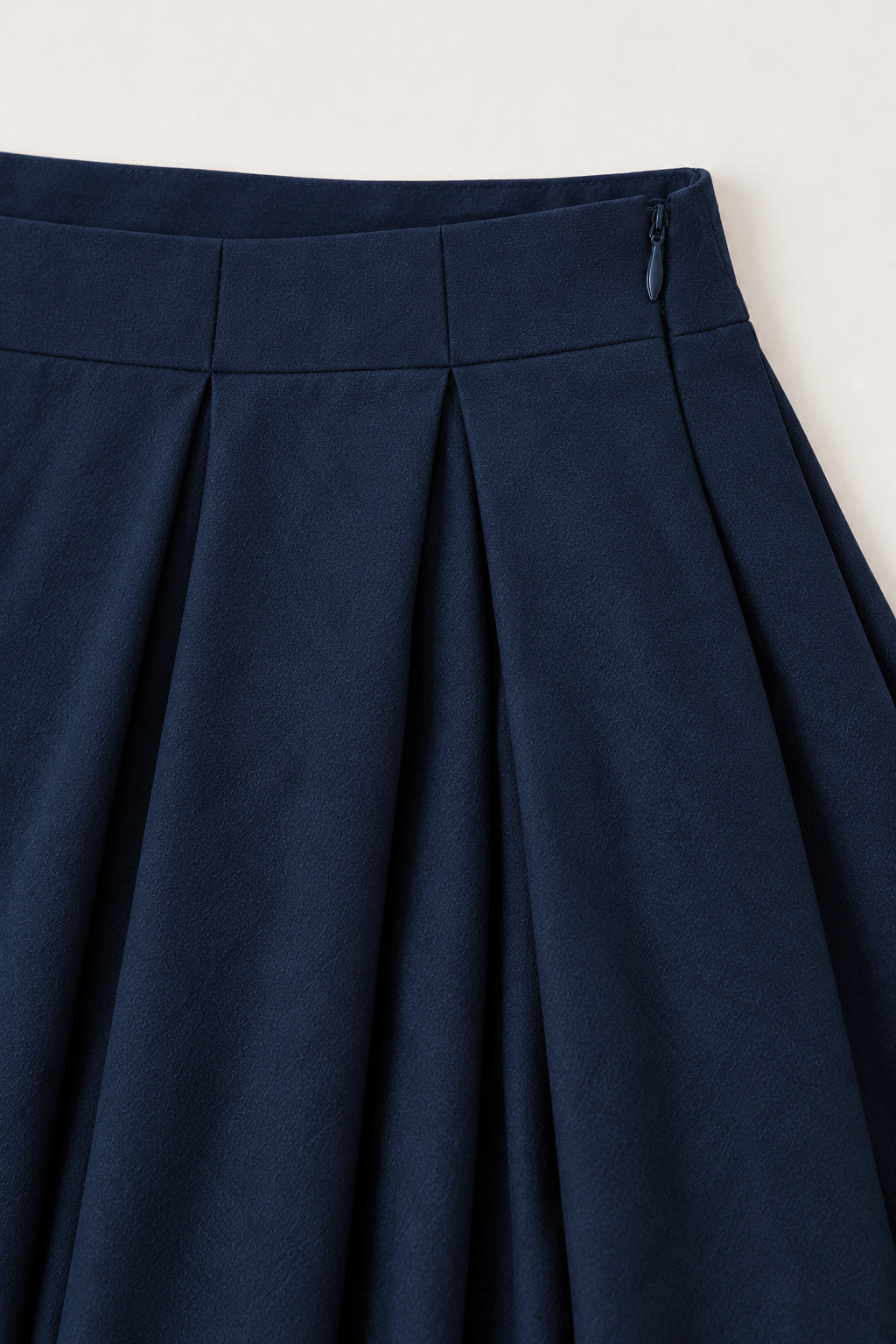 FLANNEL SKIRT NAVY