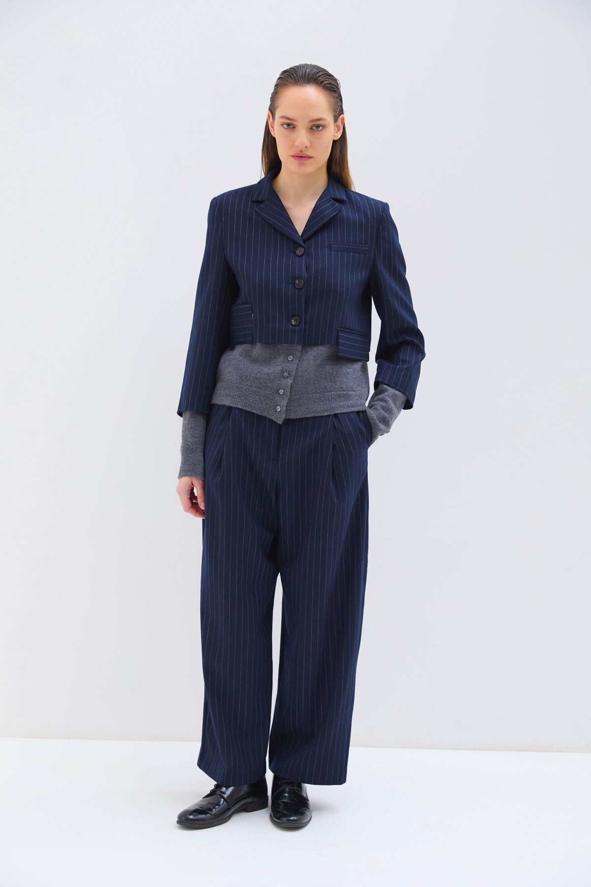 TENNIS PANTS NAVY