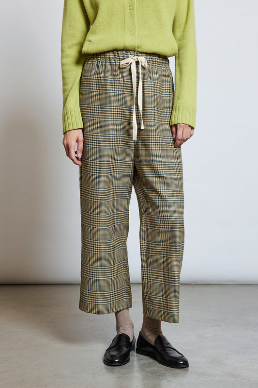 PANTALON ÉLASTIQUÉ BEIGE