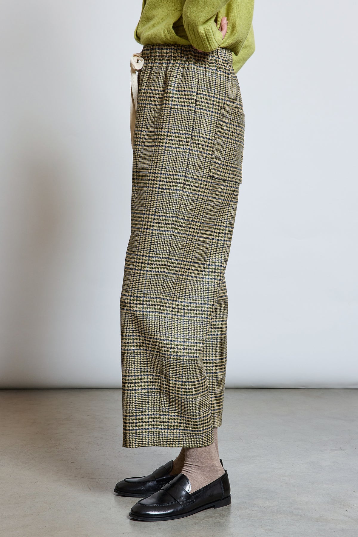  ELASTIC PANTS BEIGE