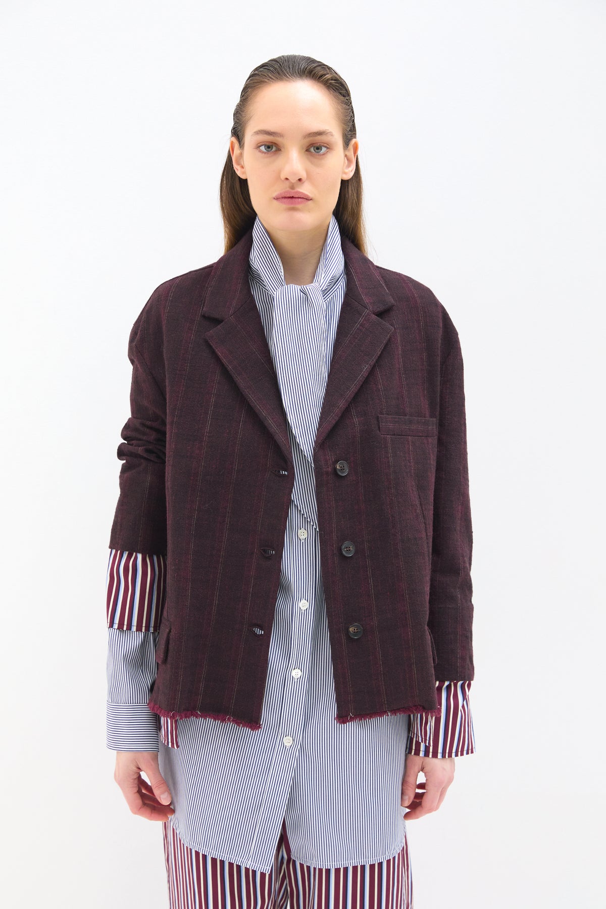 JACKET BURGUNDY