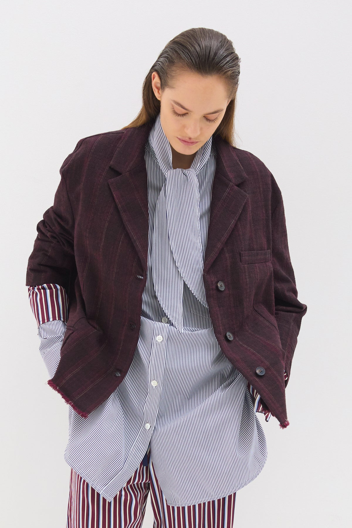 JACKET BURGUNDY