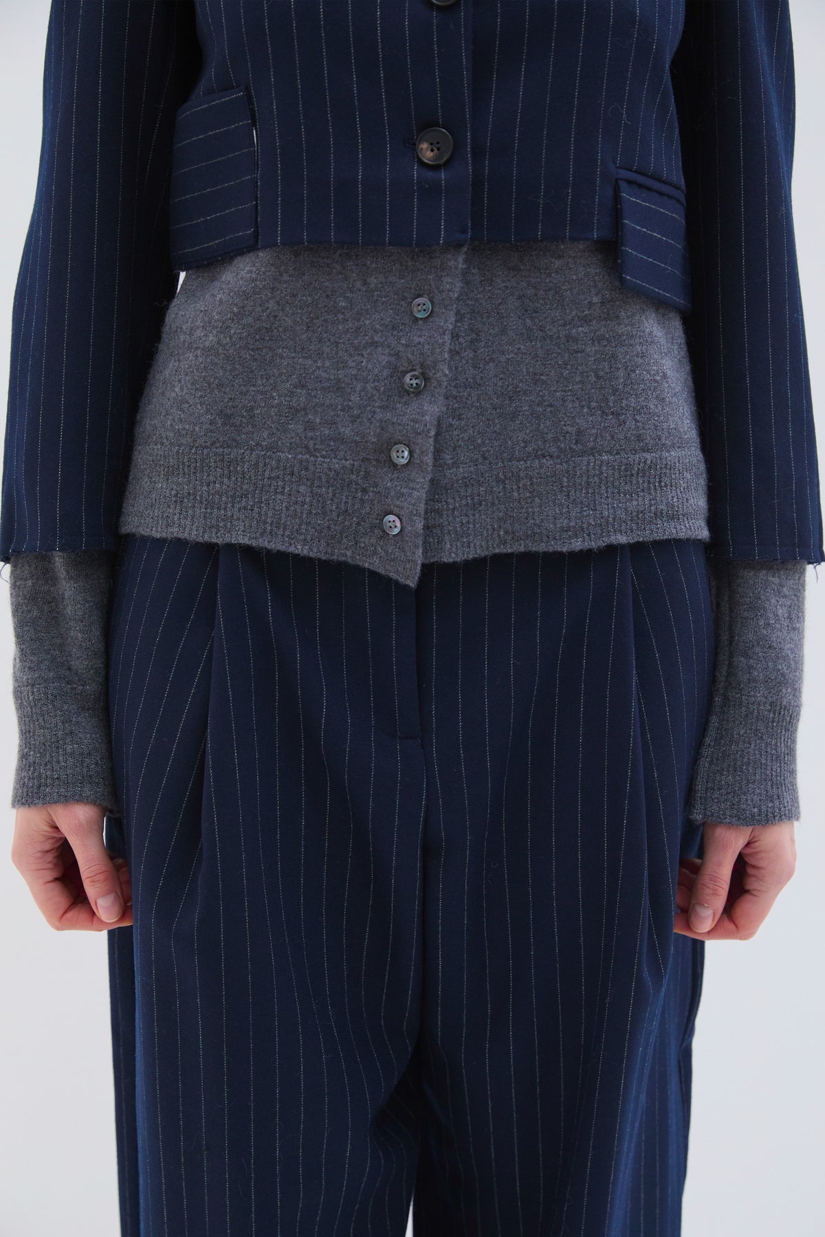 TENNIS JACKET NAVY