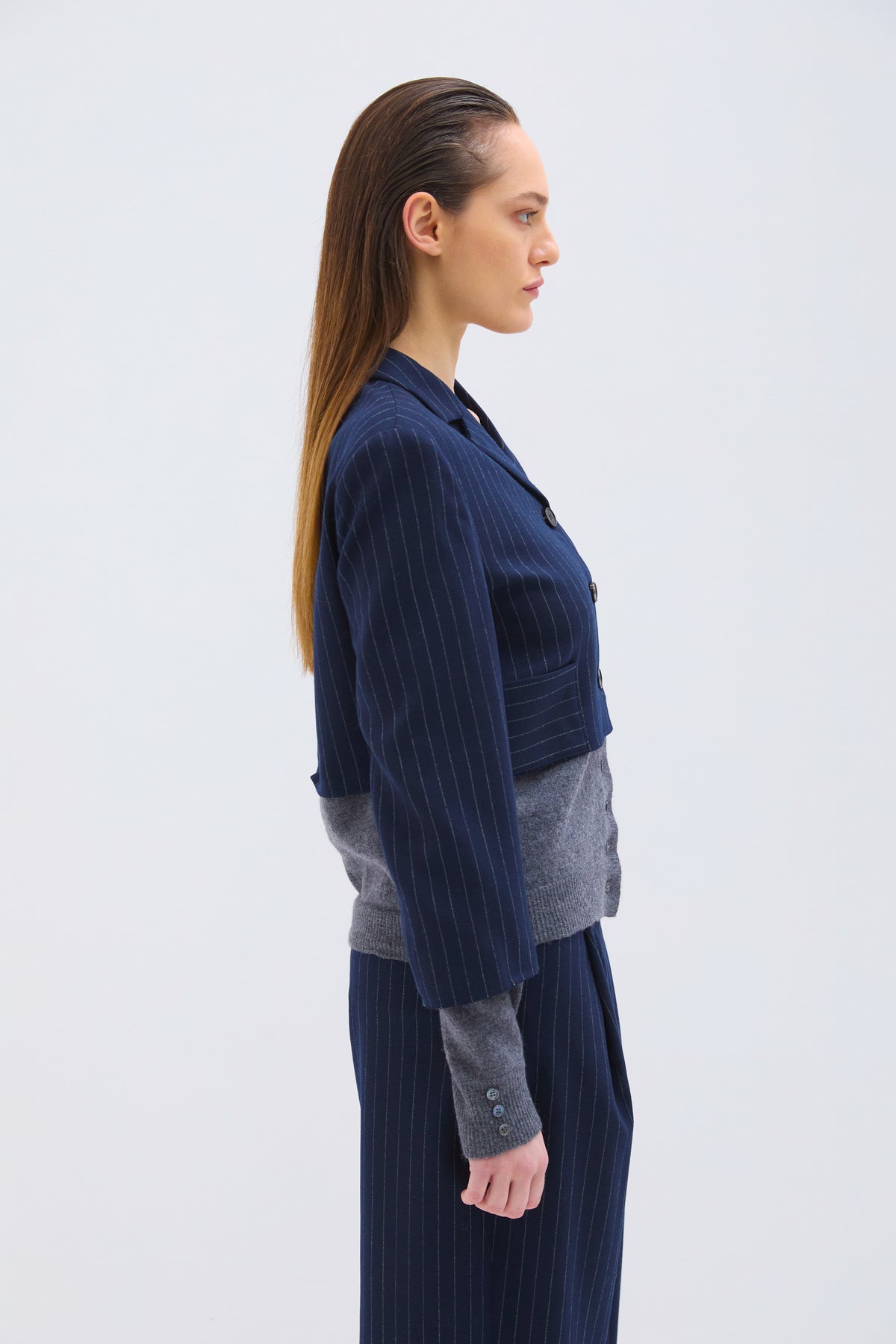 TENNIS JACKET NAVY