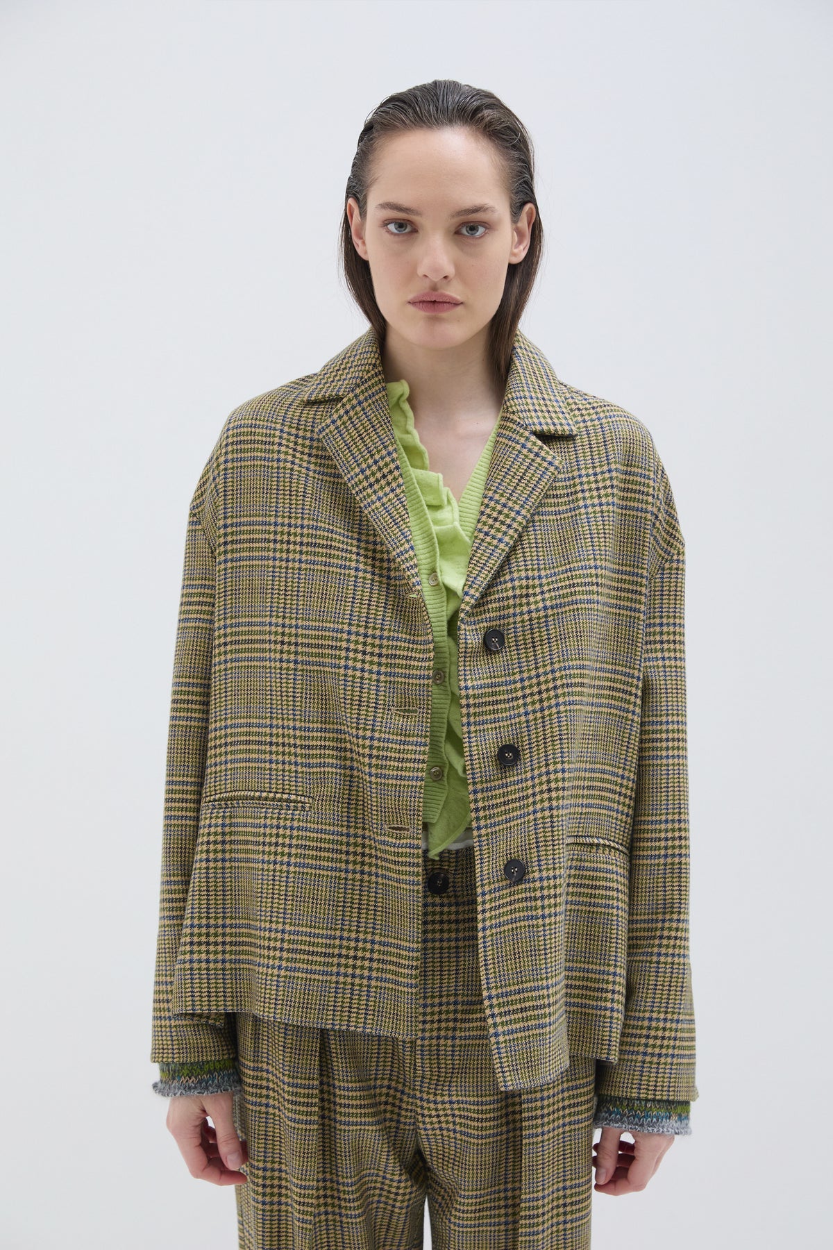 PRINCE OF WALES JACKET BEIGE