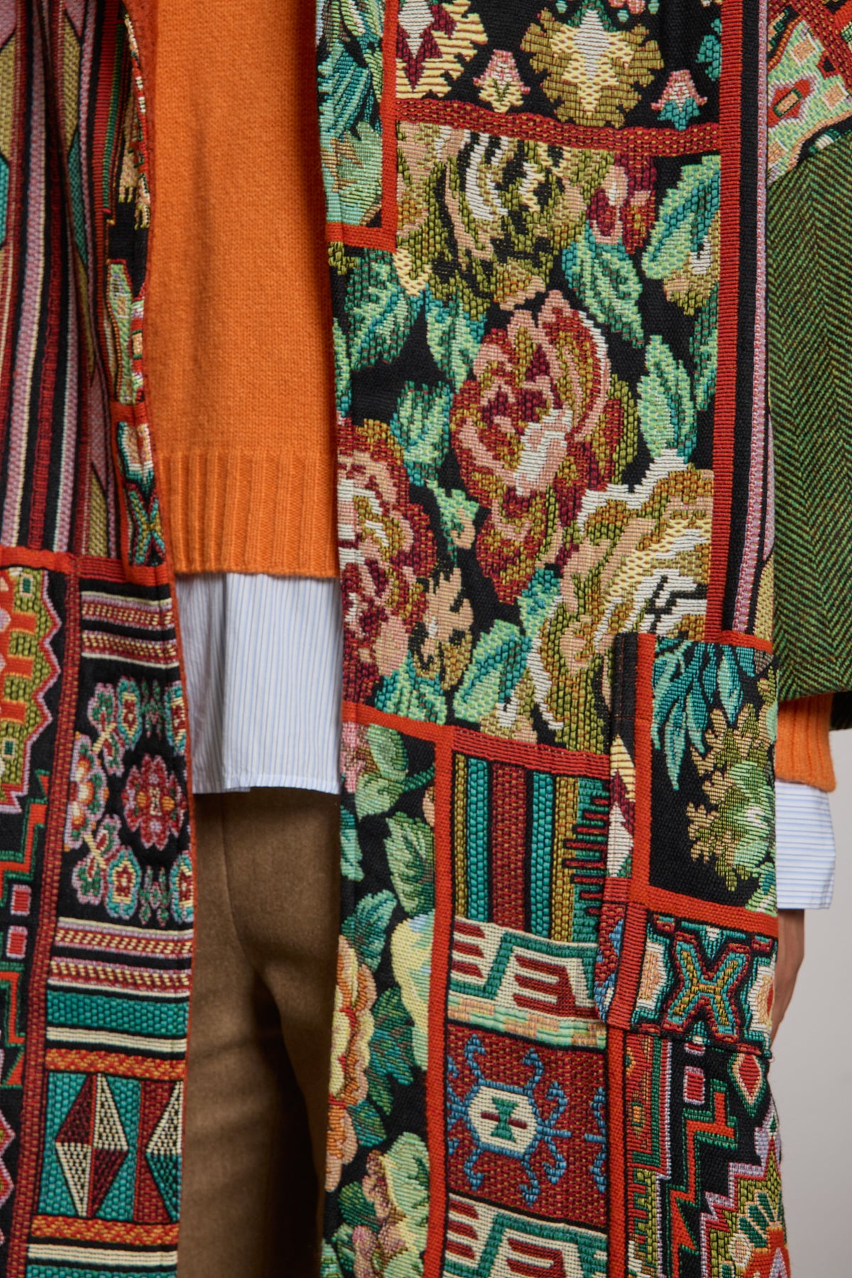 MANTEAU PATCH MULTICOLORE