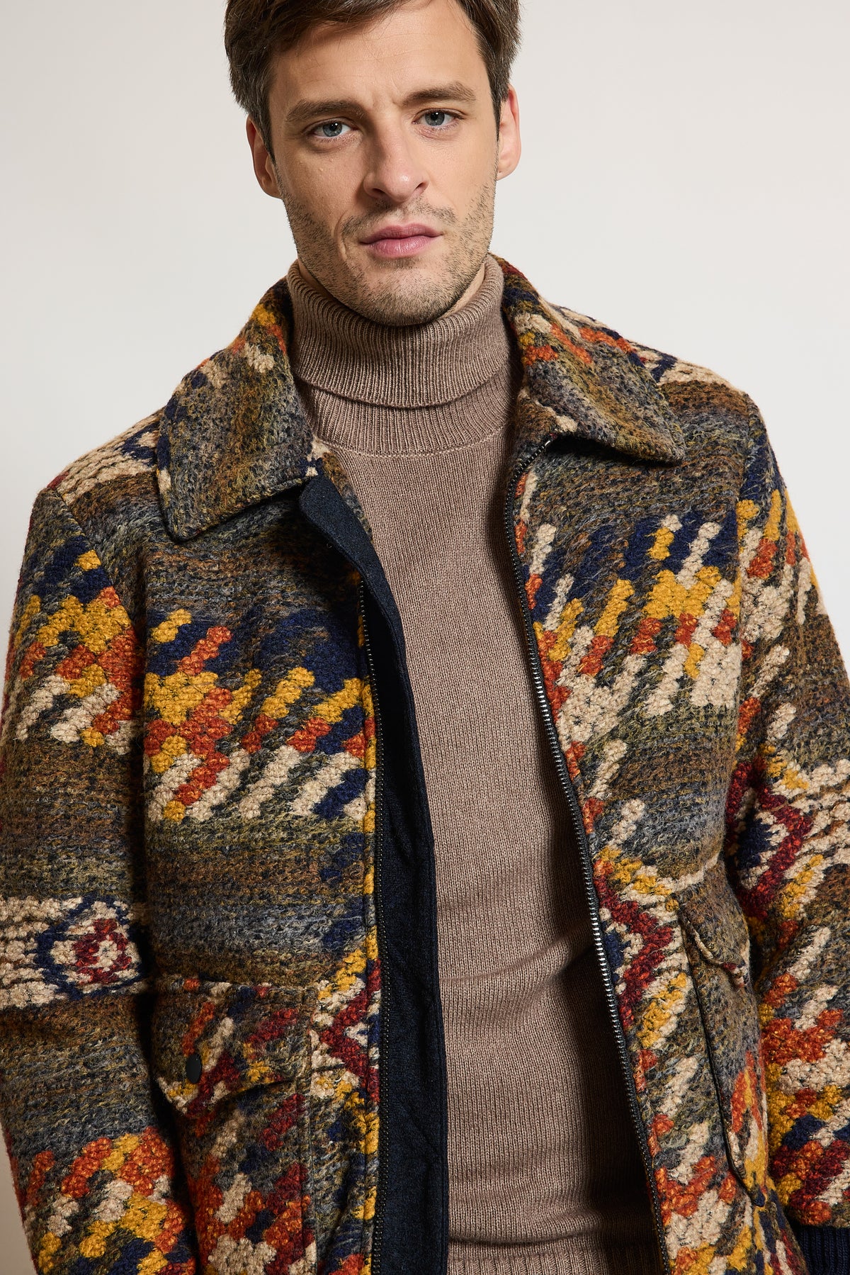 BLOUSON NAVAJO MULTICOLORE