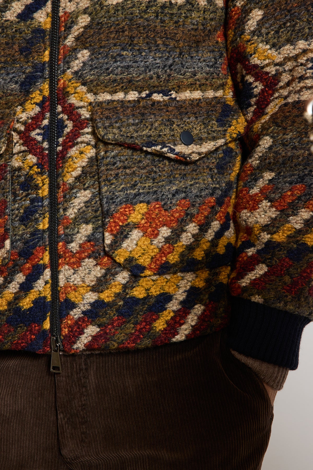 BLOUSON NAVAJO MULTICOLORE