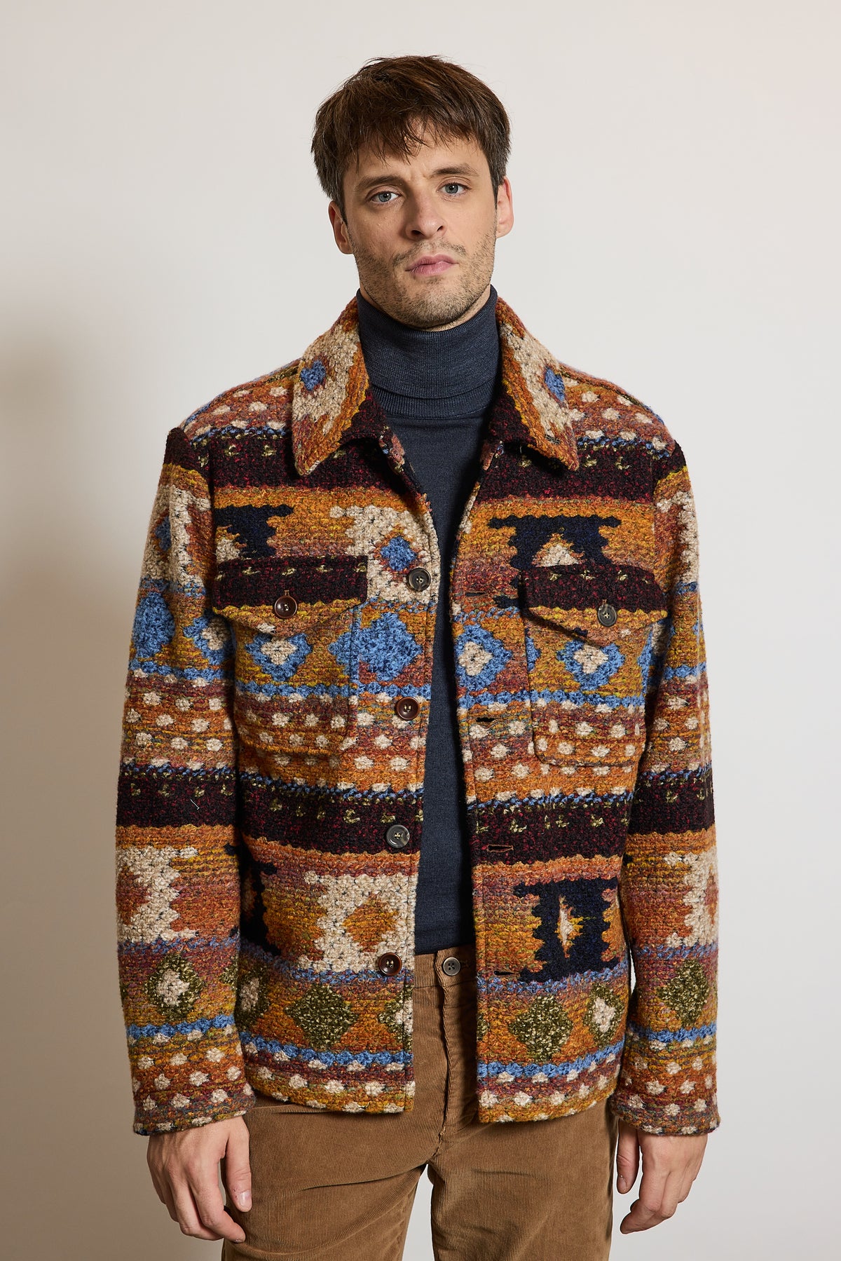 BLOUSON INCA ORANGE