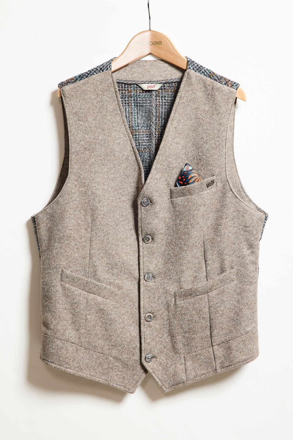 GILET TAUPE