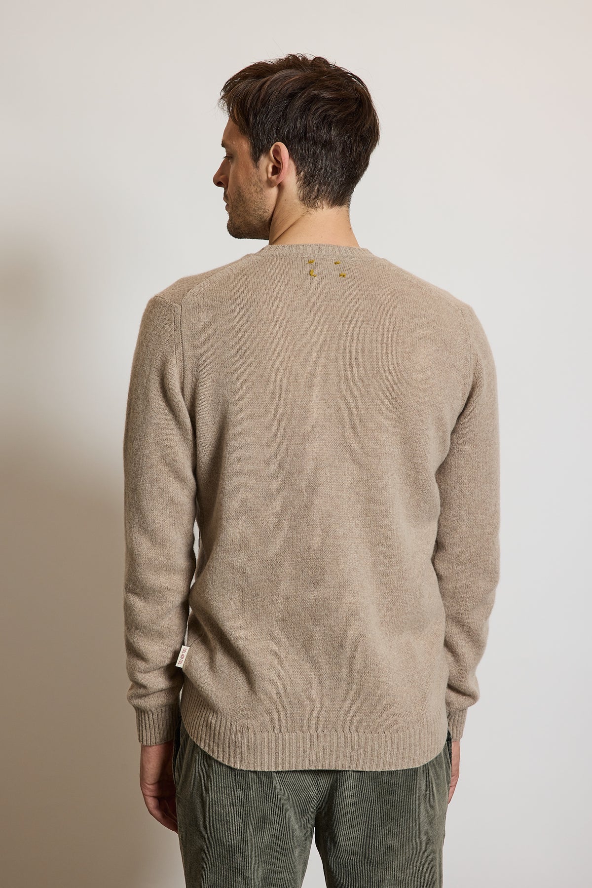 PULL VOITURE TAUPE