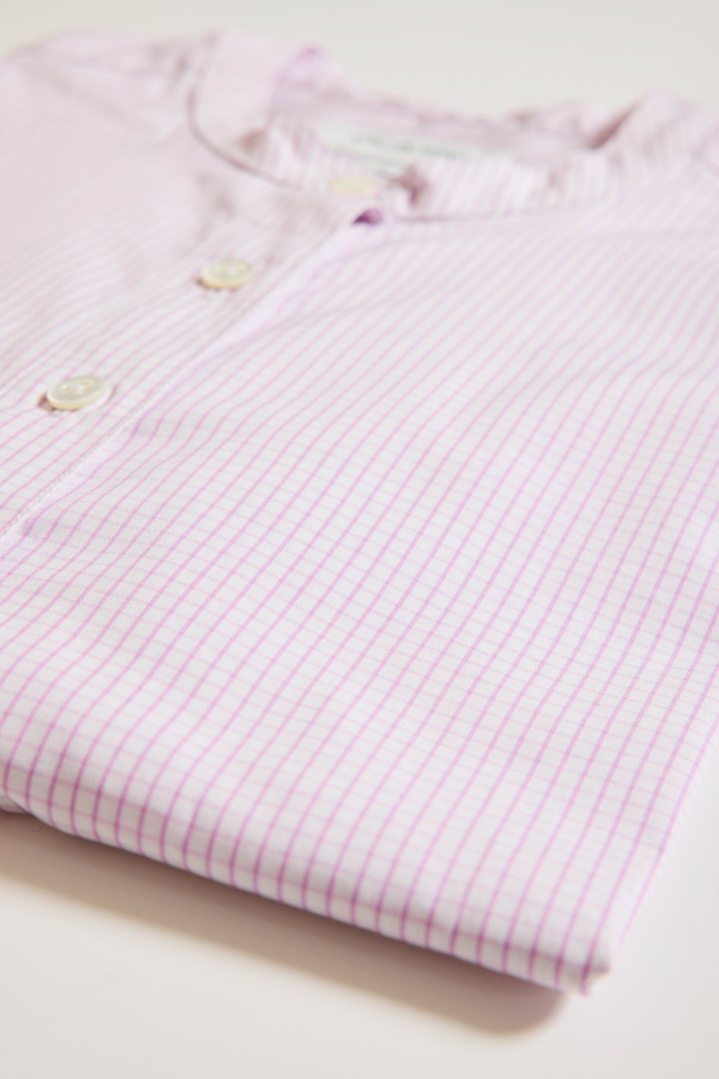 CHEMISE PORTOFINO EN POPELINE CARREAUX ROSE